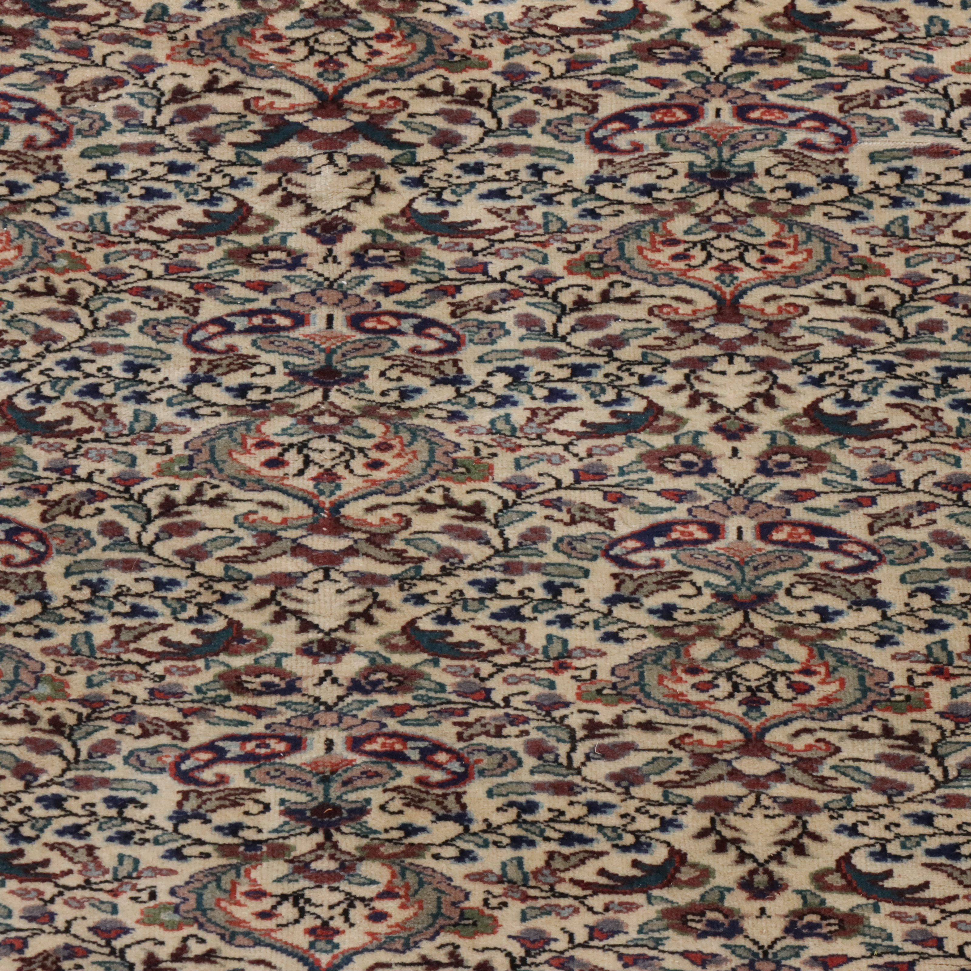 6'6 x 9'8 Hand-Knotted Turkish Hereke Area Rug