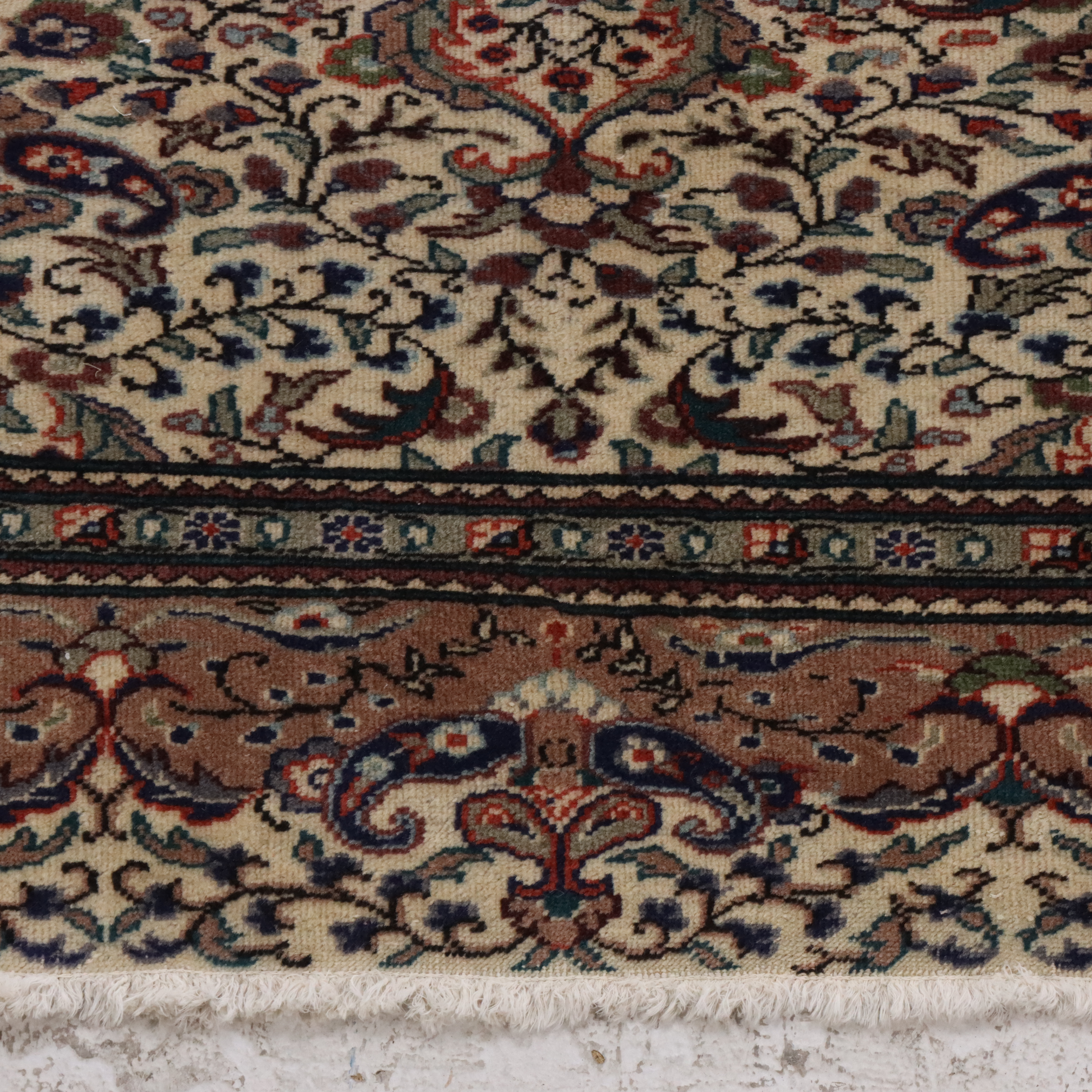 6'6 x 9'8 Hand-Knotted Turkish Hereke Area Rug