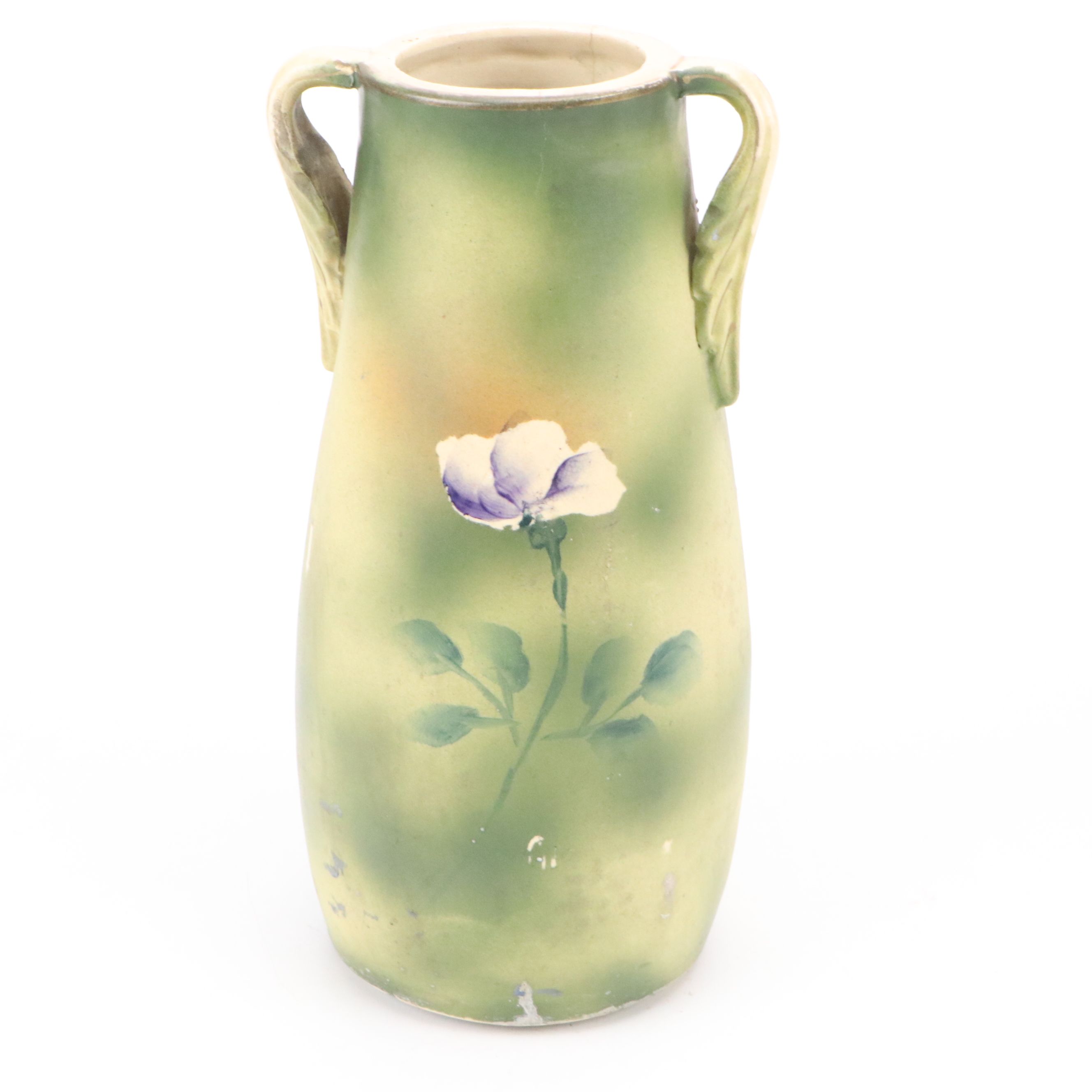 Japanese Satsuma Lidded Urn with Other Porcelain Vase