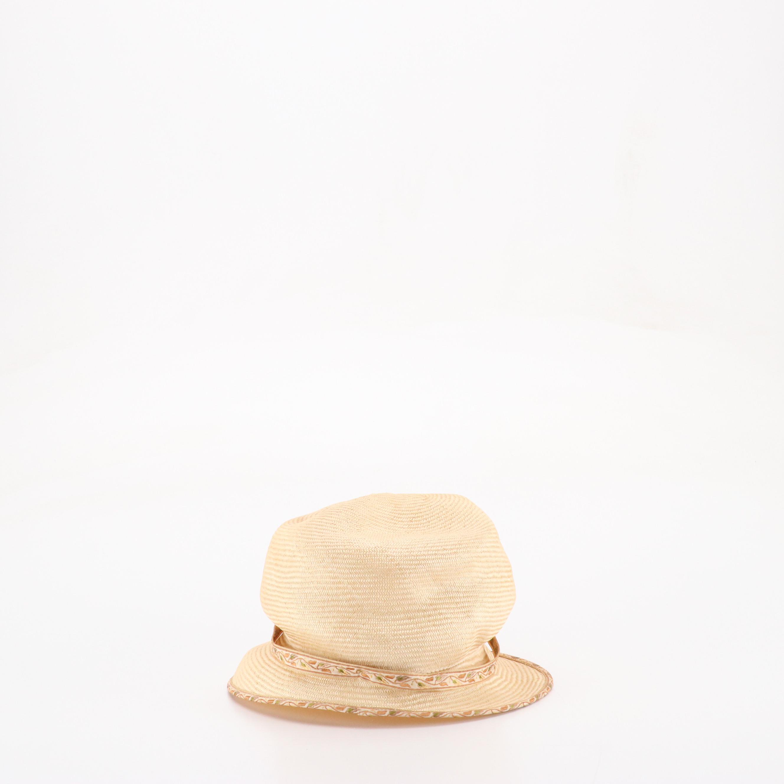 Zara and The Tilley Raffia Wide Brim Sun Hats and Louise Green Cloche Hat