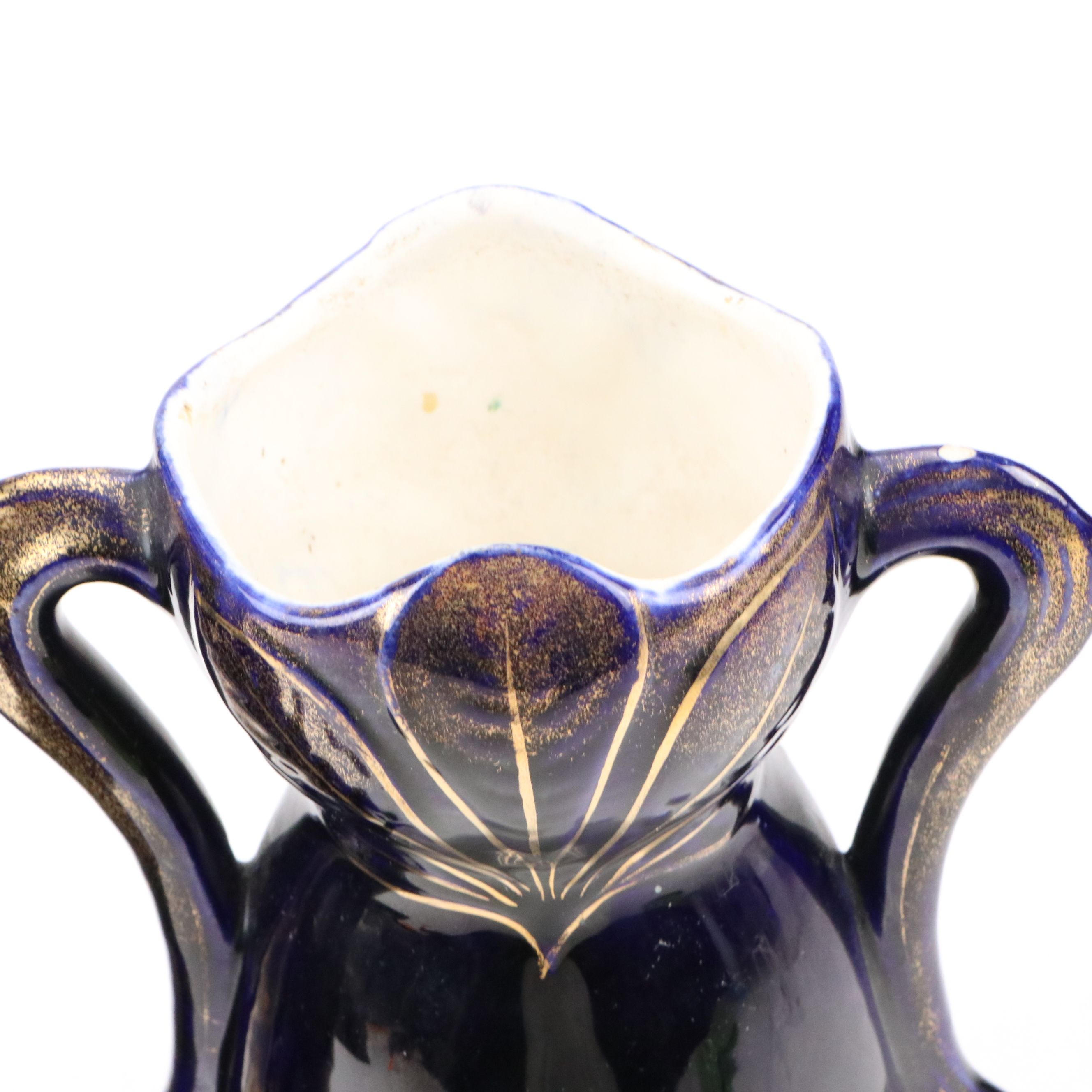 Pair of Art Nouveau Style Ceramic Vases, Early 20th Century