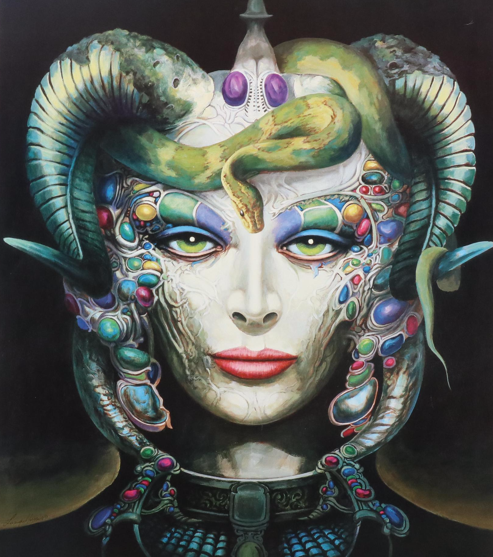 New Orleans Mardi Gras Offset Lithograph Posters After Larry Harris, 1980s-1990