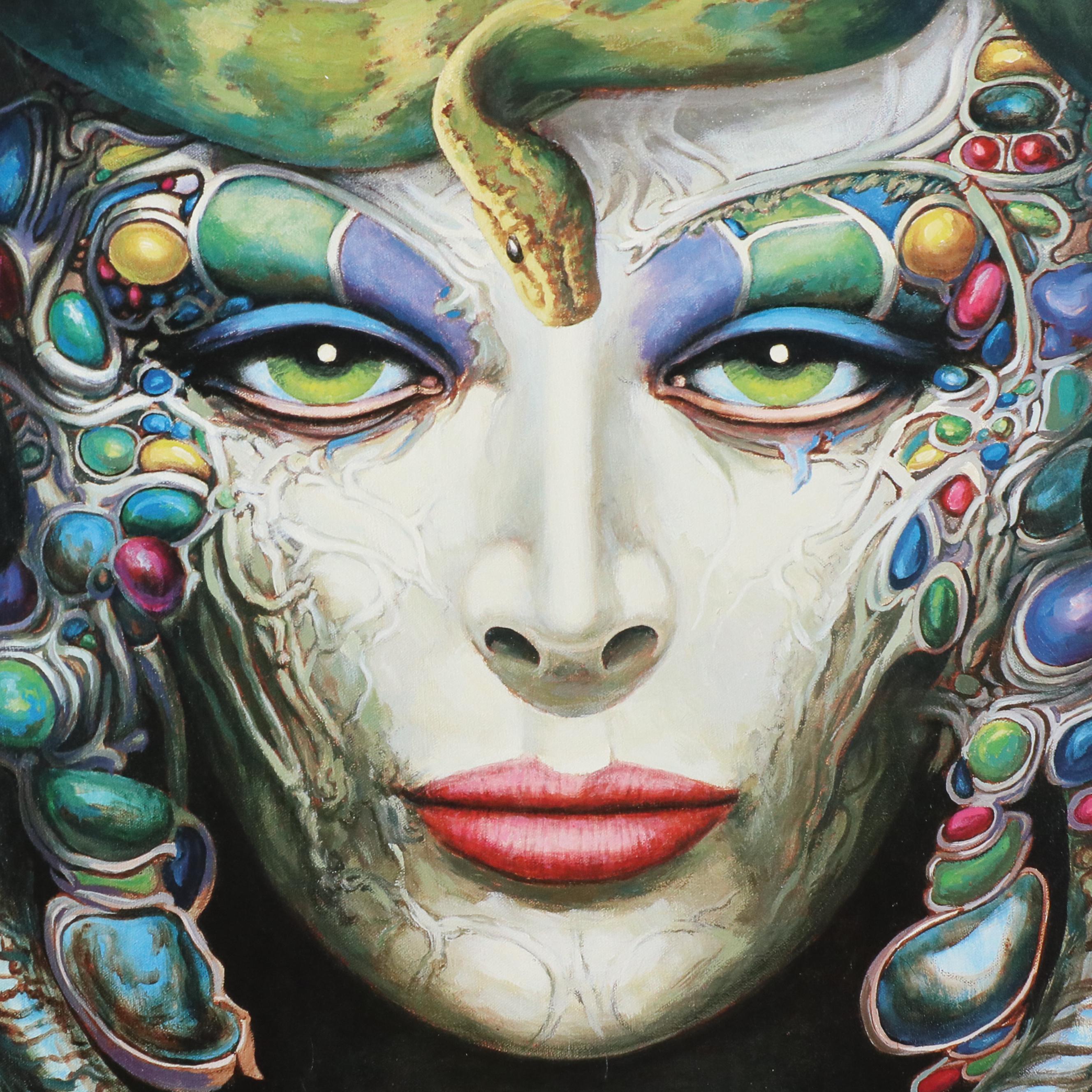 New Orleans Mardi Gras Offset Lithograph Posters After Larry Harris, 1980s-1990