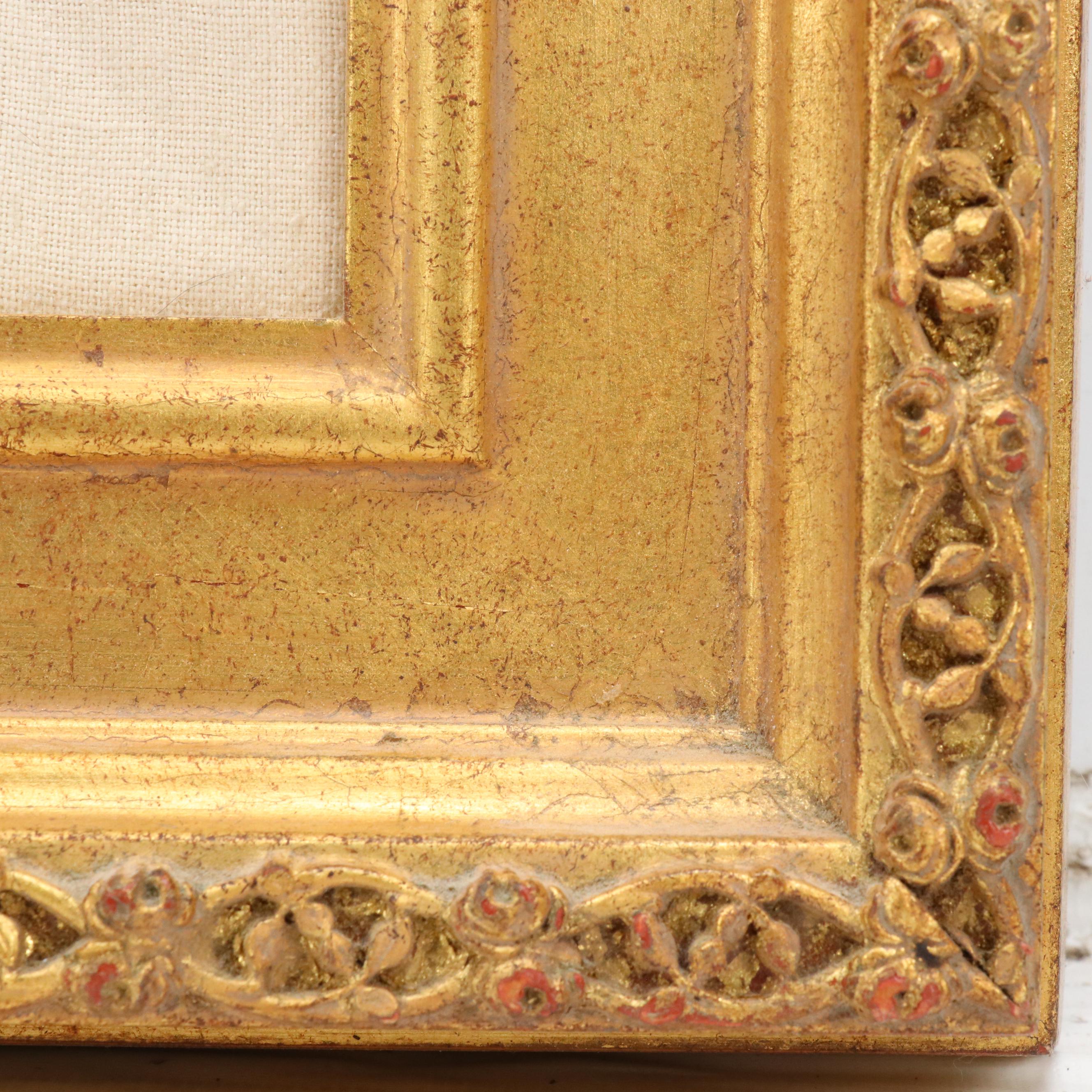 Thomas Kincade Embellished Offset Lithograph "Morning Dogwood"