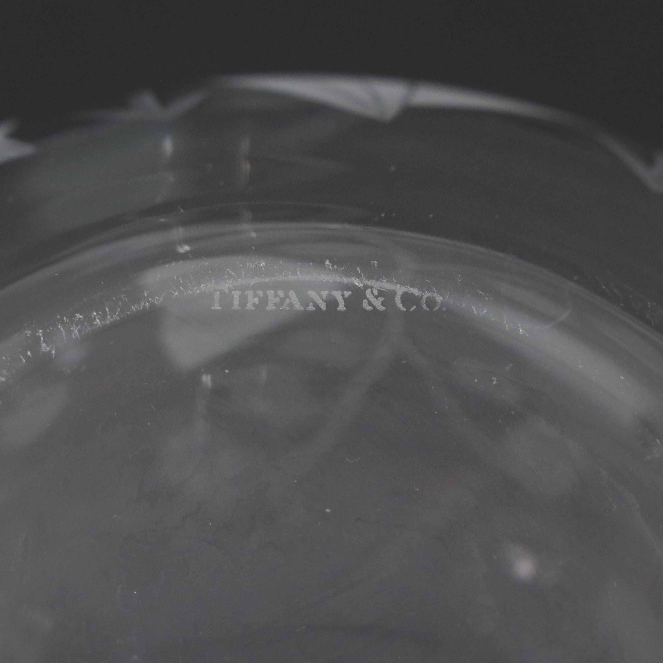 Tiffany & Co. "Lily of the Valley" Crystal Pitcher, 1992-2018