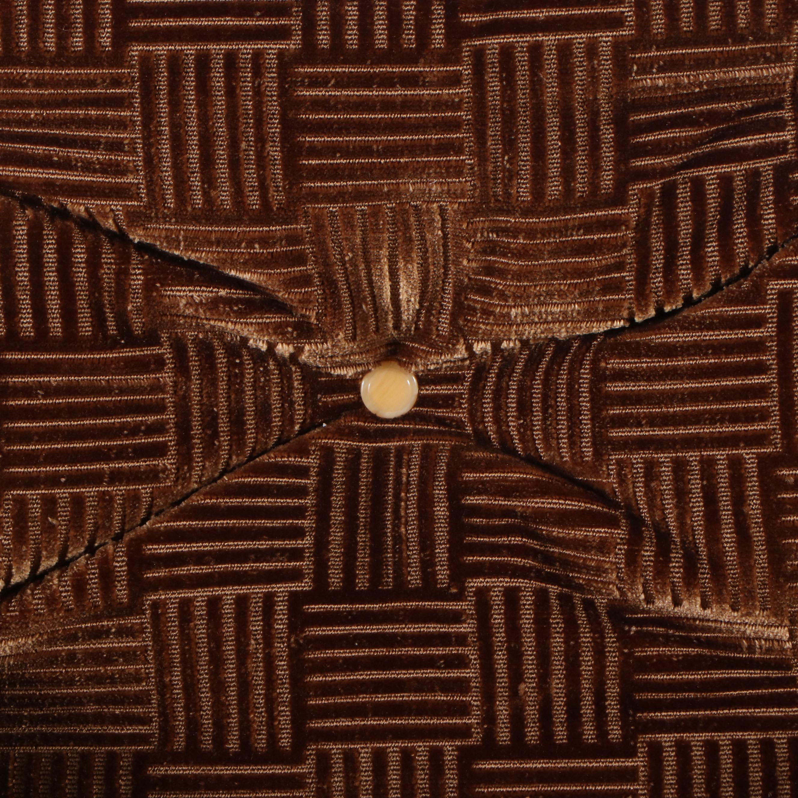 Regency Style Rosewood Grain-Painted Caned Armchair