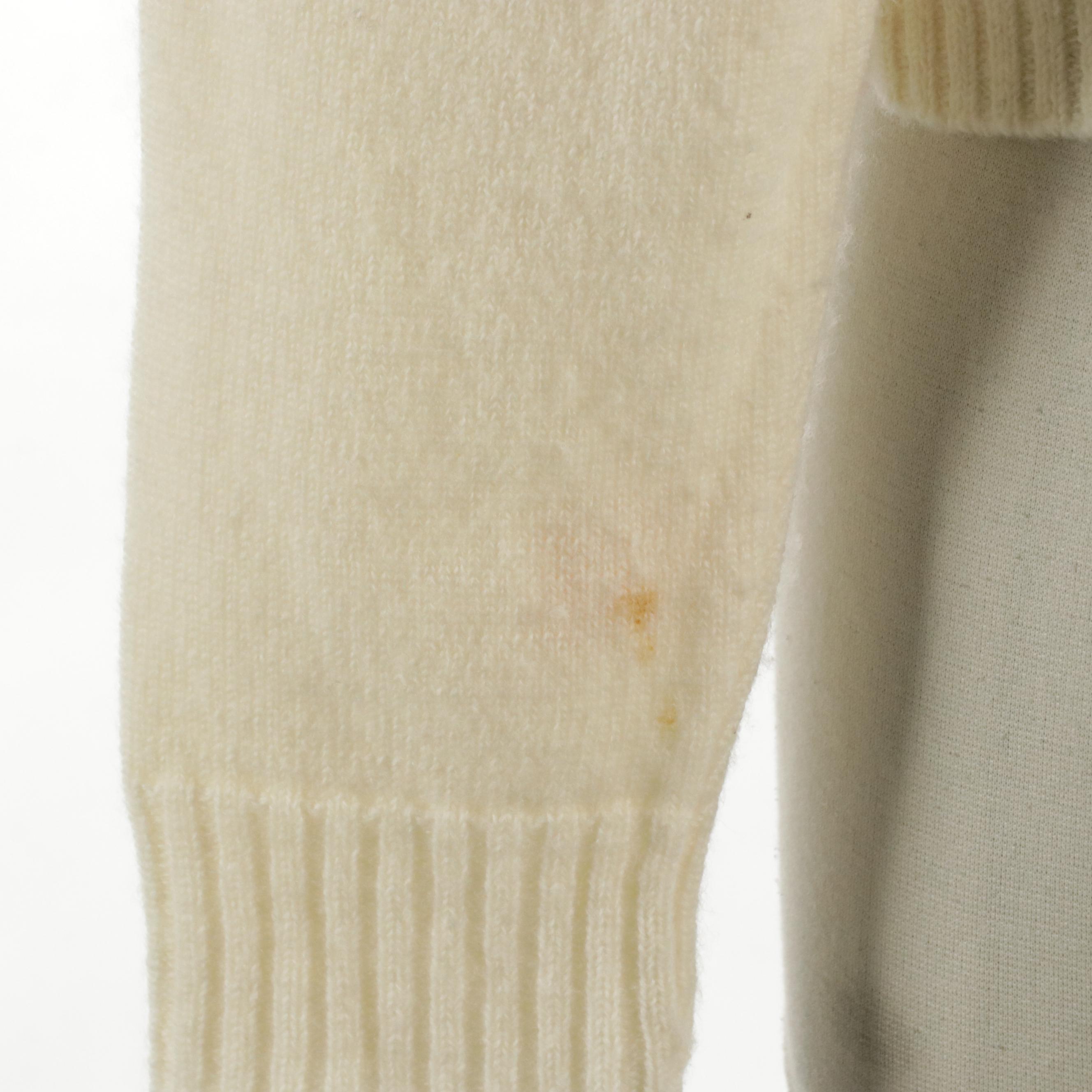 Miss Pendleton Embellished Sweater and Maud Hundley "Needle Painted" Bag