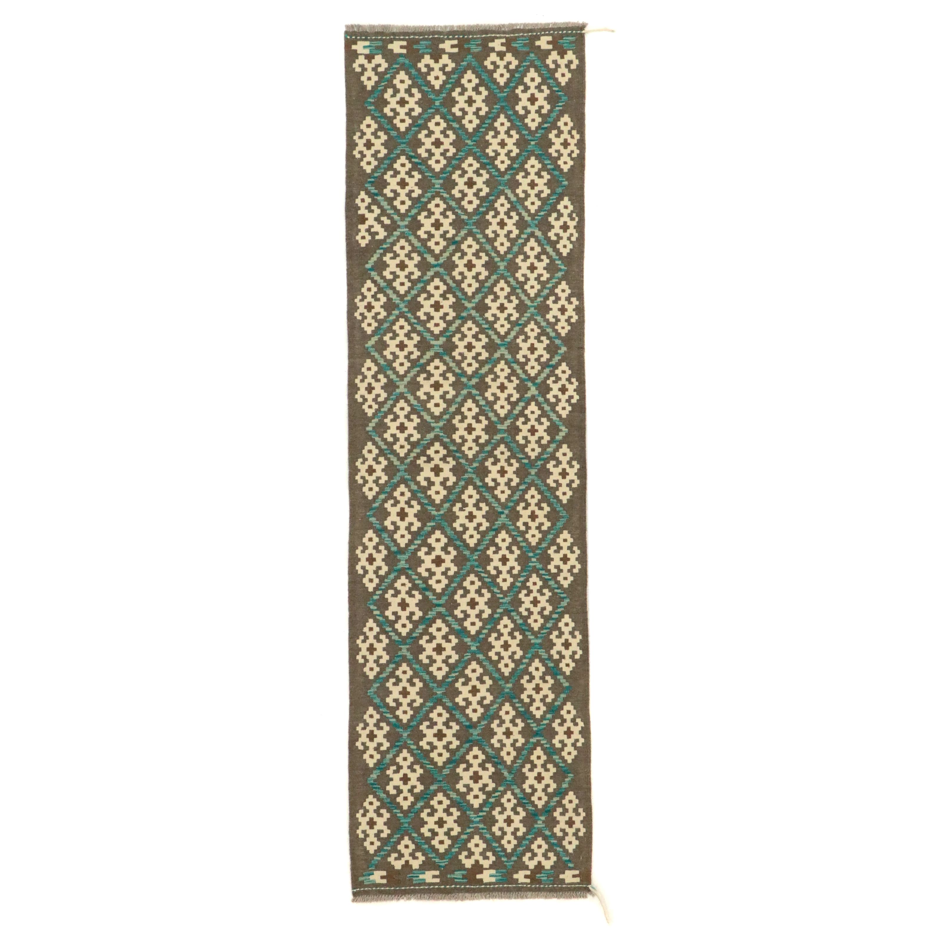 2'9 x 10' Handwoven Pakistan Kilim Carpet Runner