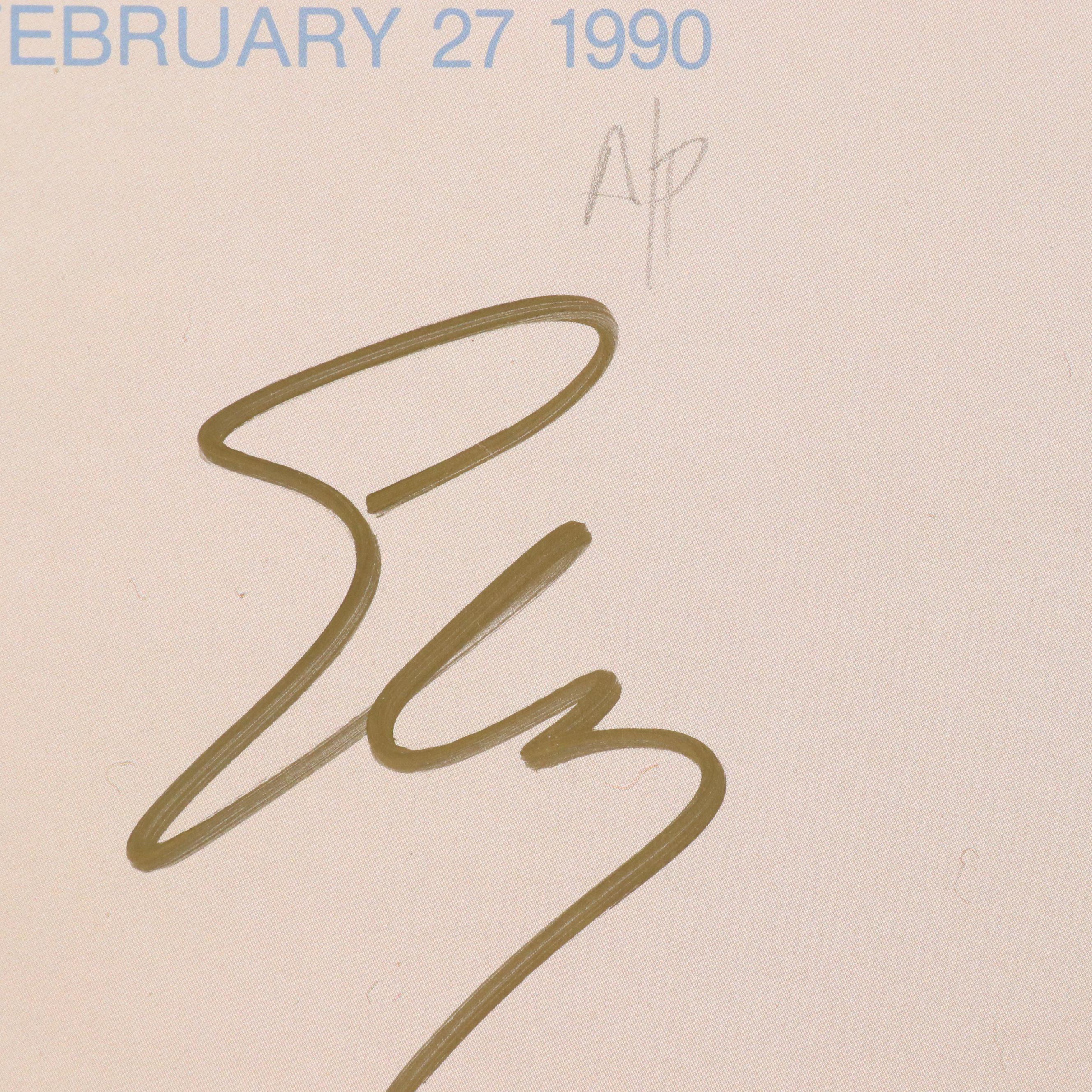 Richard Ely New Orleans Mardi Gras Offset Lithograph Posters, 1989-1991