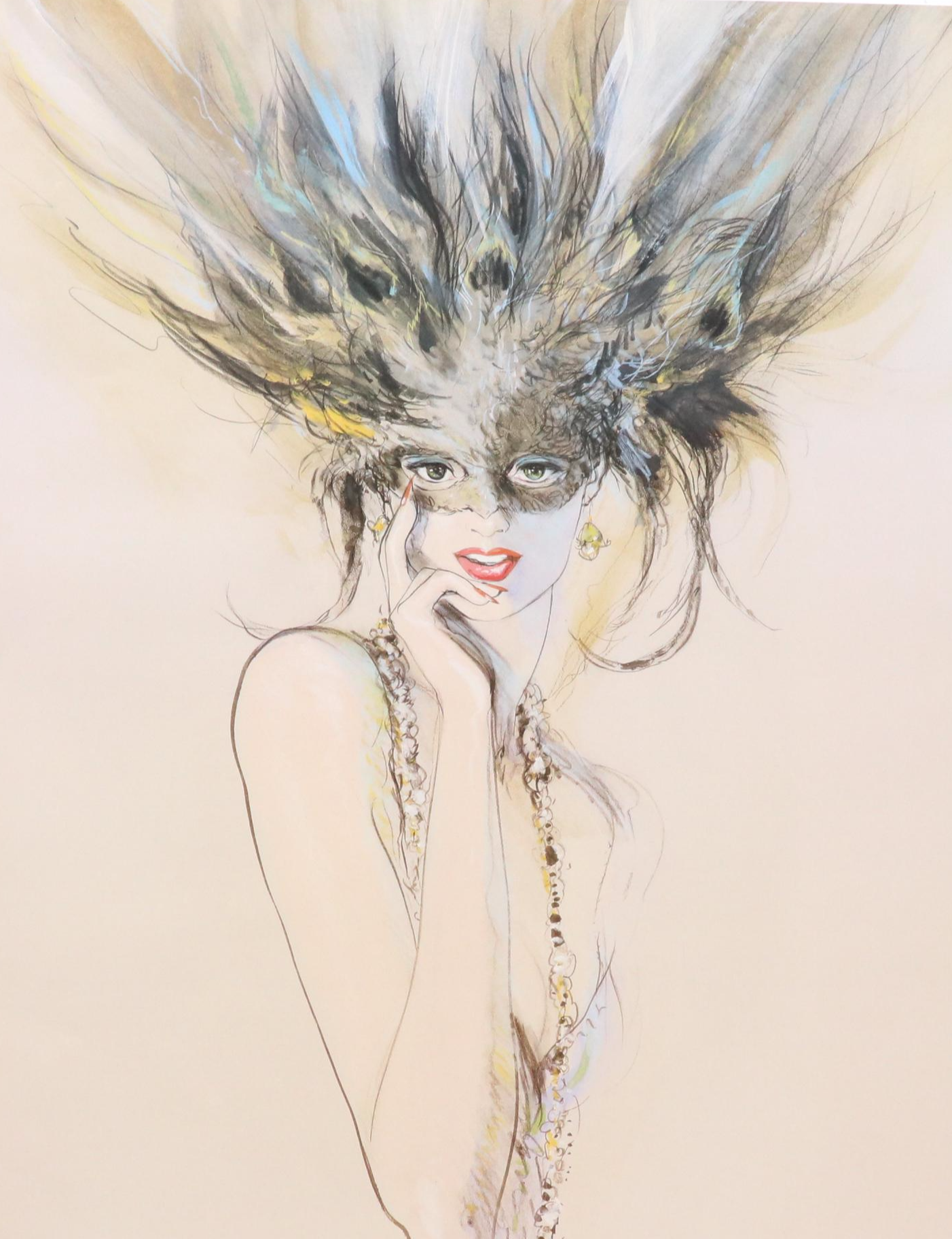 Richard Ely New Orleans Mardi Gras Offset Lithograph Posters, 1989-1991