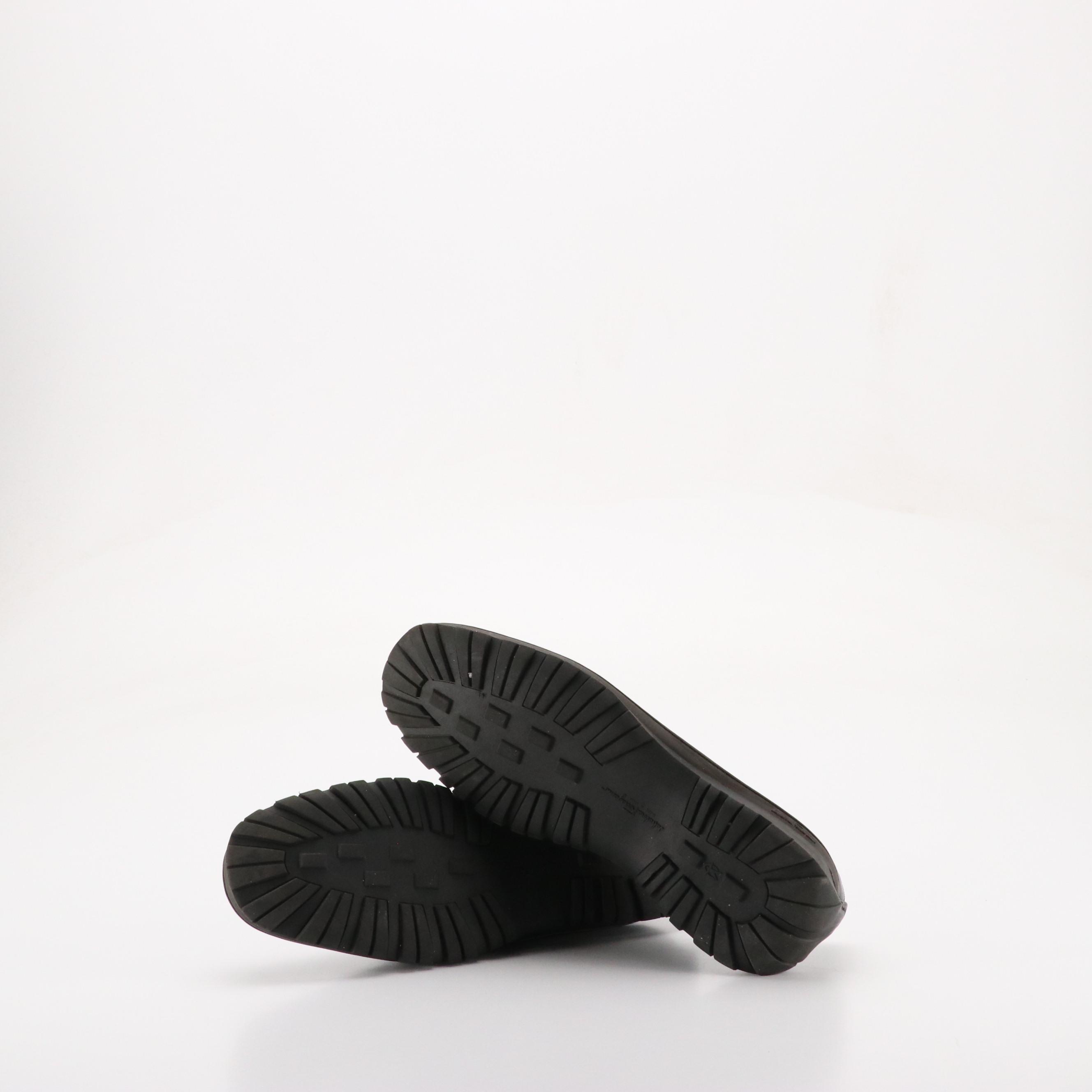 Men's Salvatore Ferragamo Gancini Lug Sole Urban Moccasins in Leather