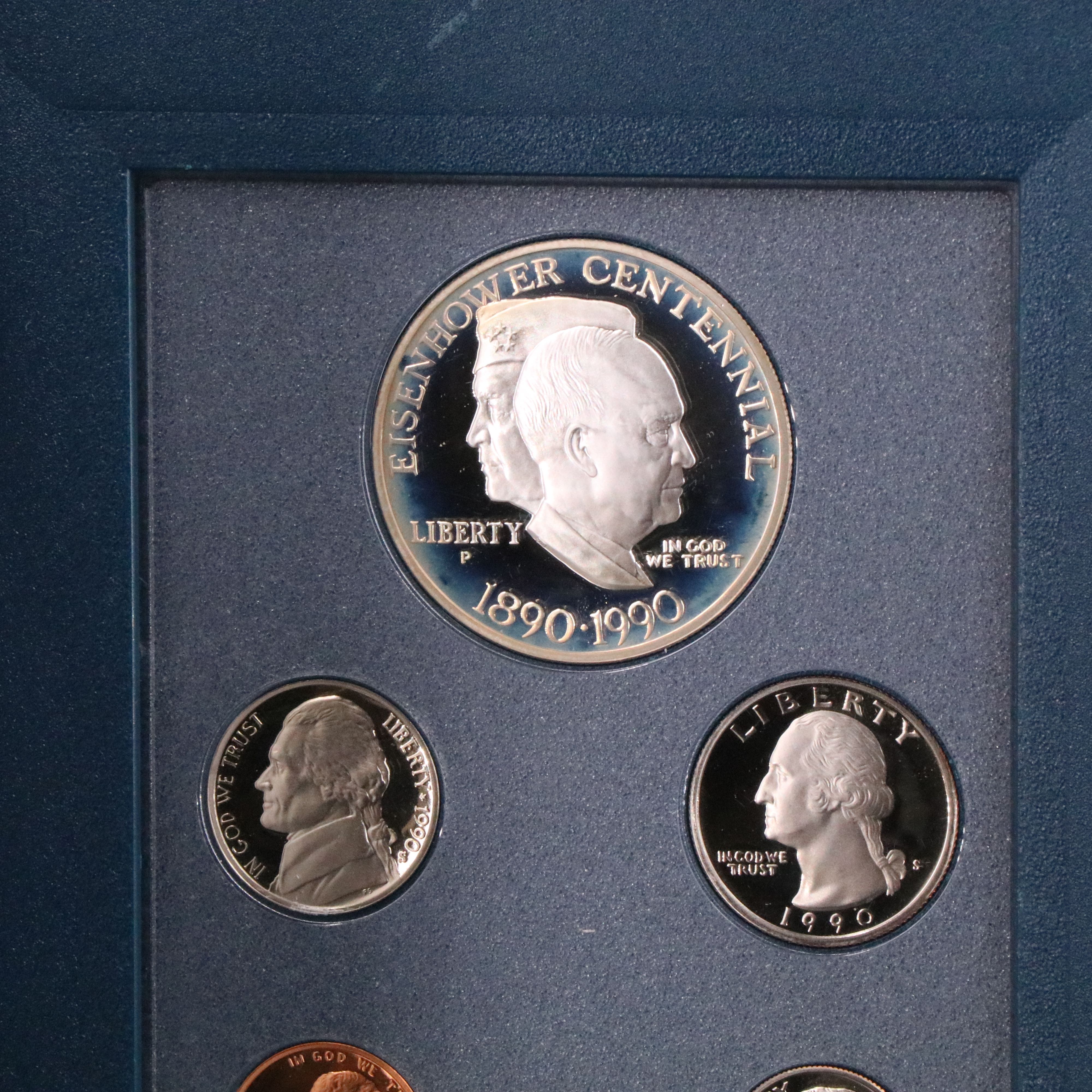 Three U.S. Prestige Proof Sets 1986, 1990, and 1993