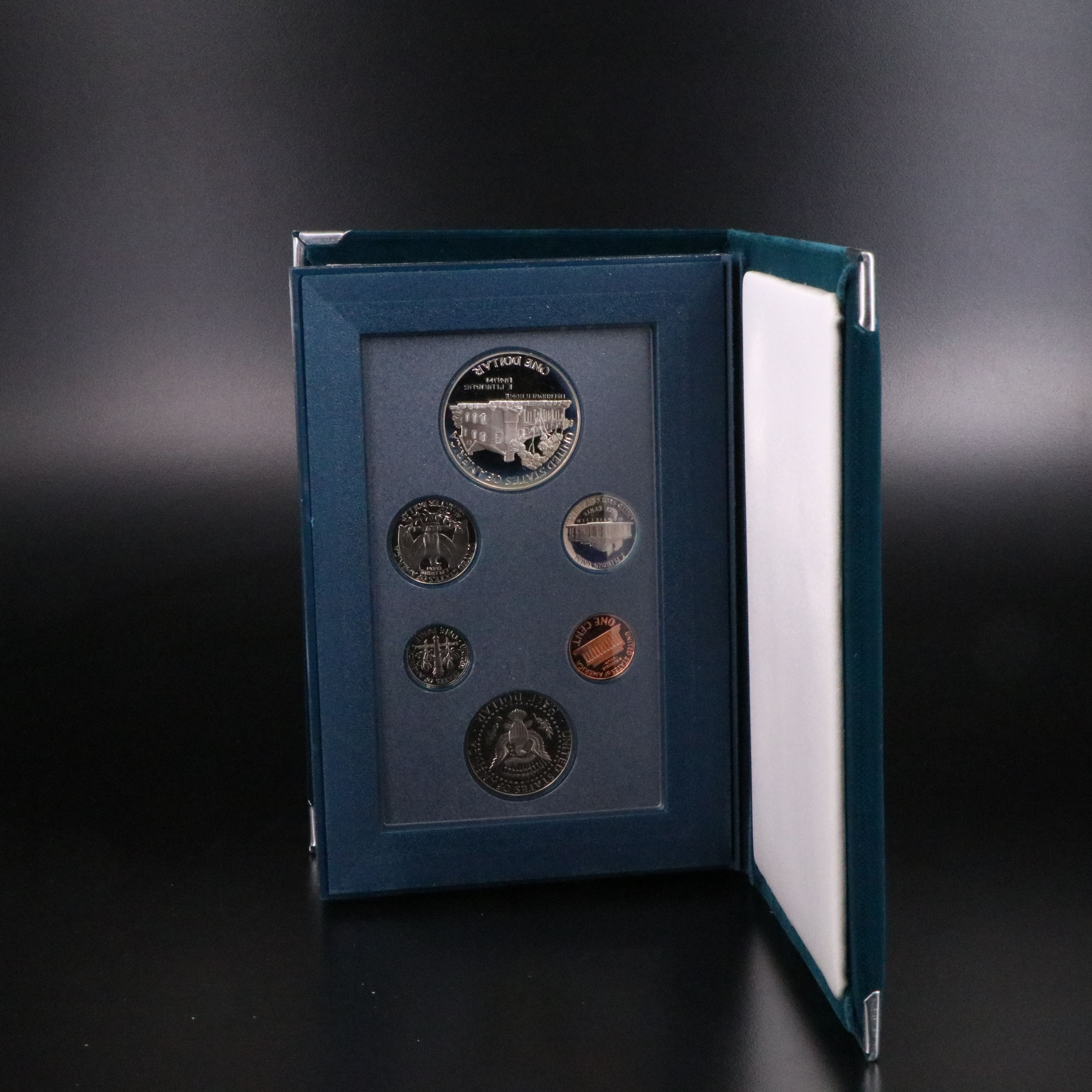 Three U.S. Prestige Proof Sets 1986, 1990, and 1993