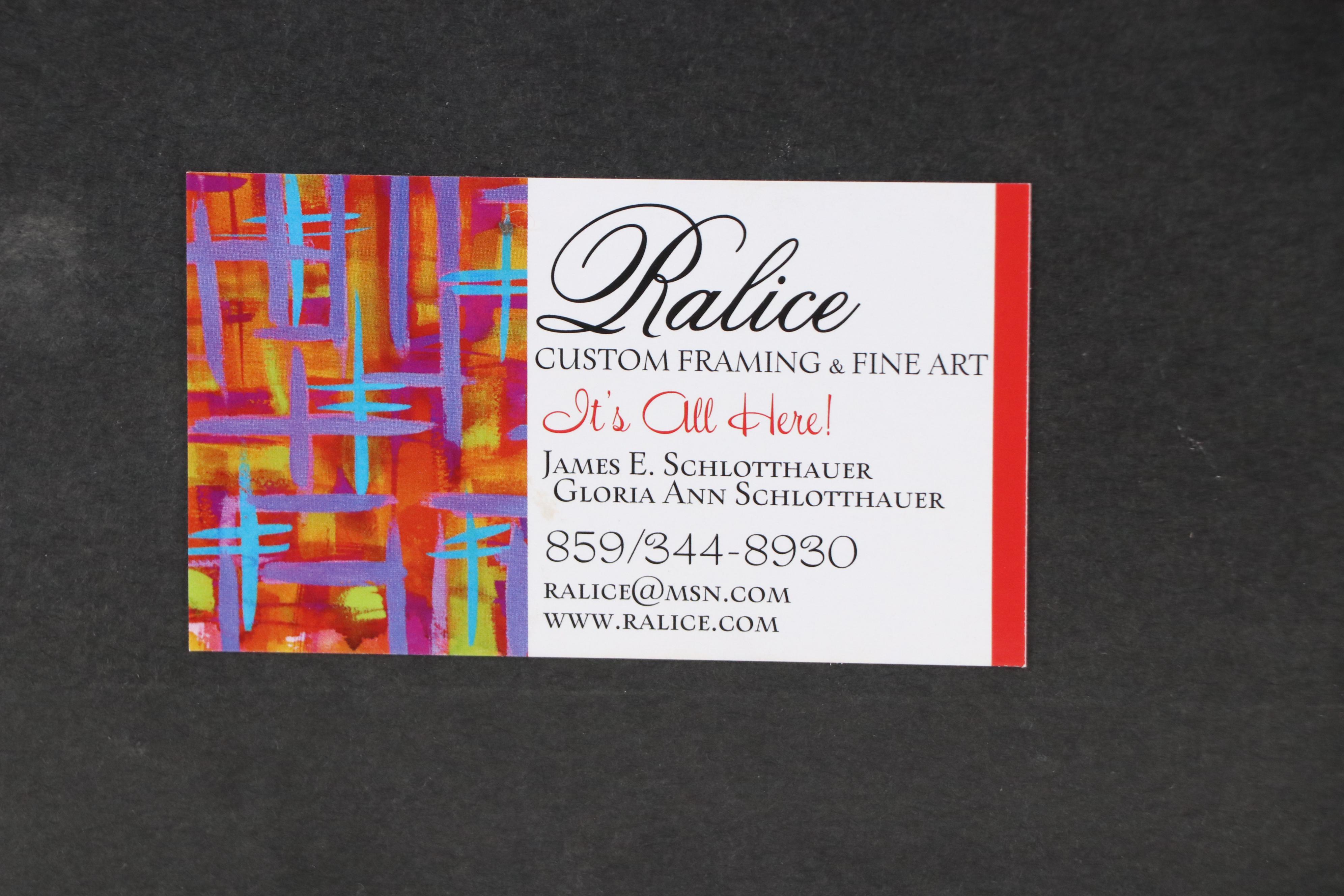 Abstract Mixed Media Painting