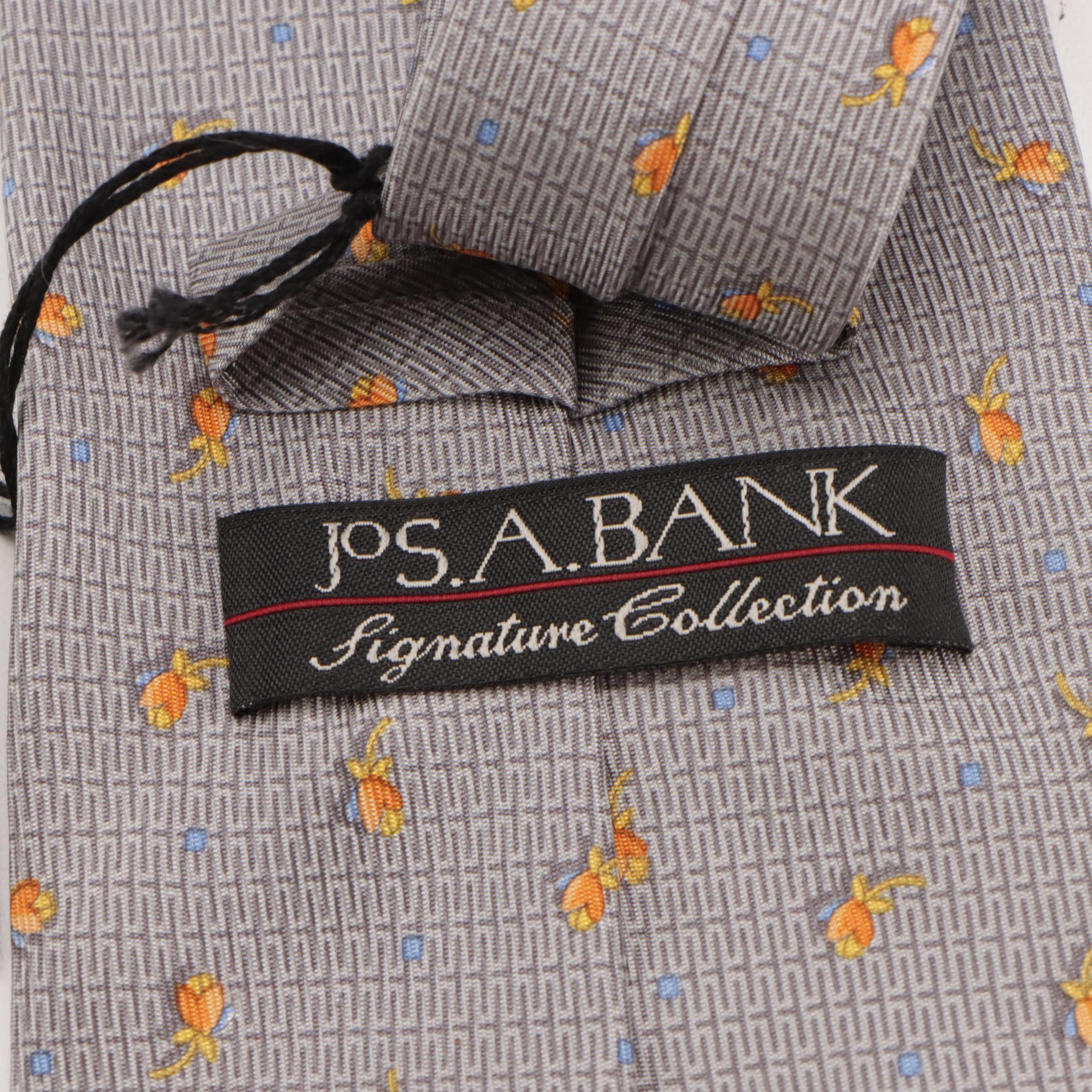 Men's Fun Abstract Printed Silk Neckties by Polo Ralph Lauren, H Stockton & More