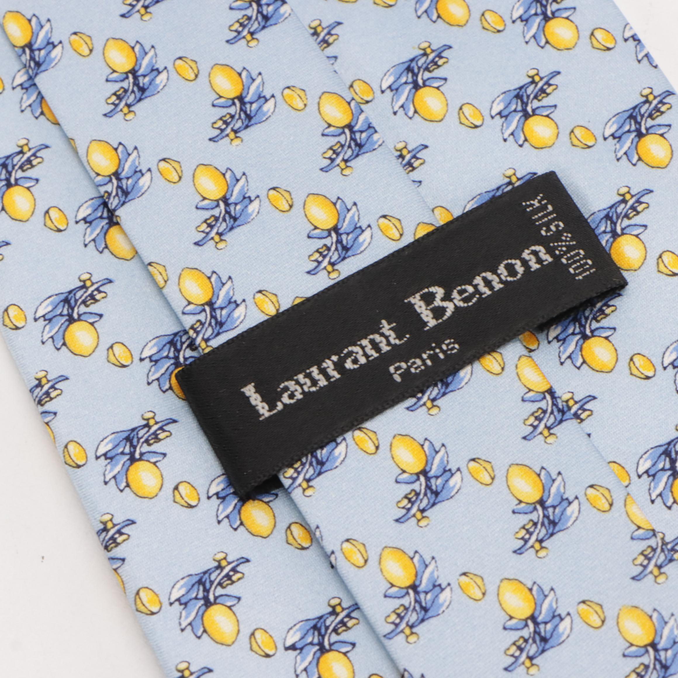 Men's Fun Abstract Printed Silk Neckties by Polo Ralph Lauren, H Stockton & More