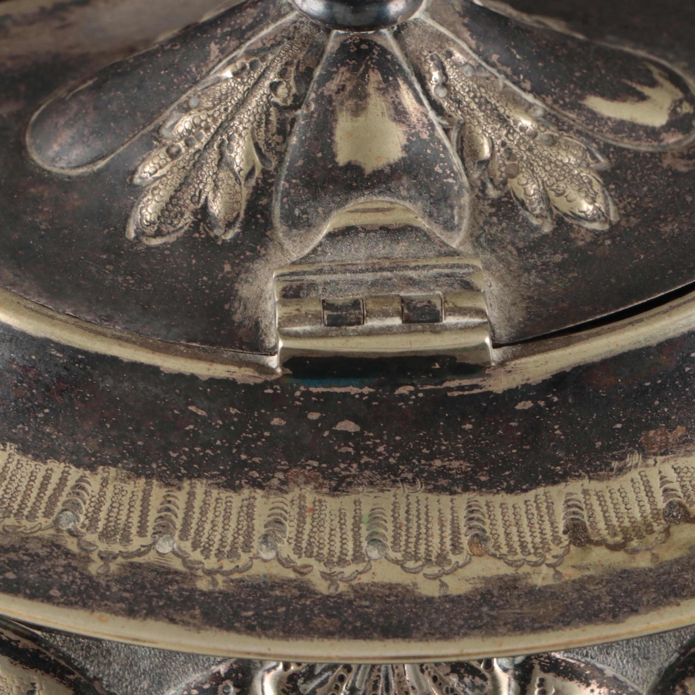 The Alex Clark Manufacturing Company Welbeck Plate Kettle on Stand, 1898-1912