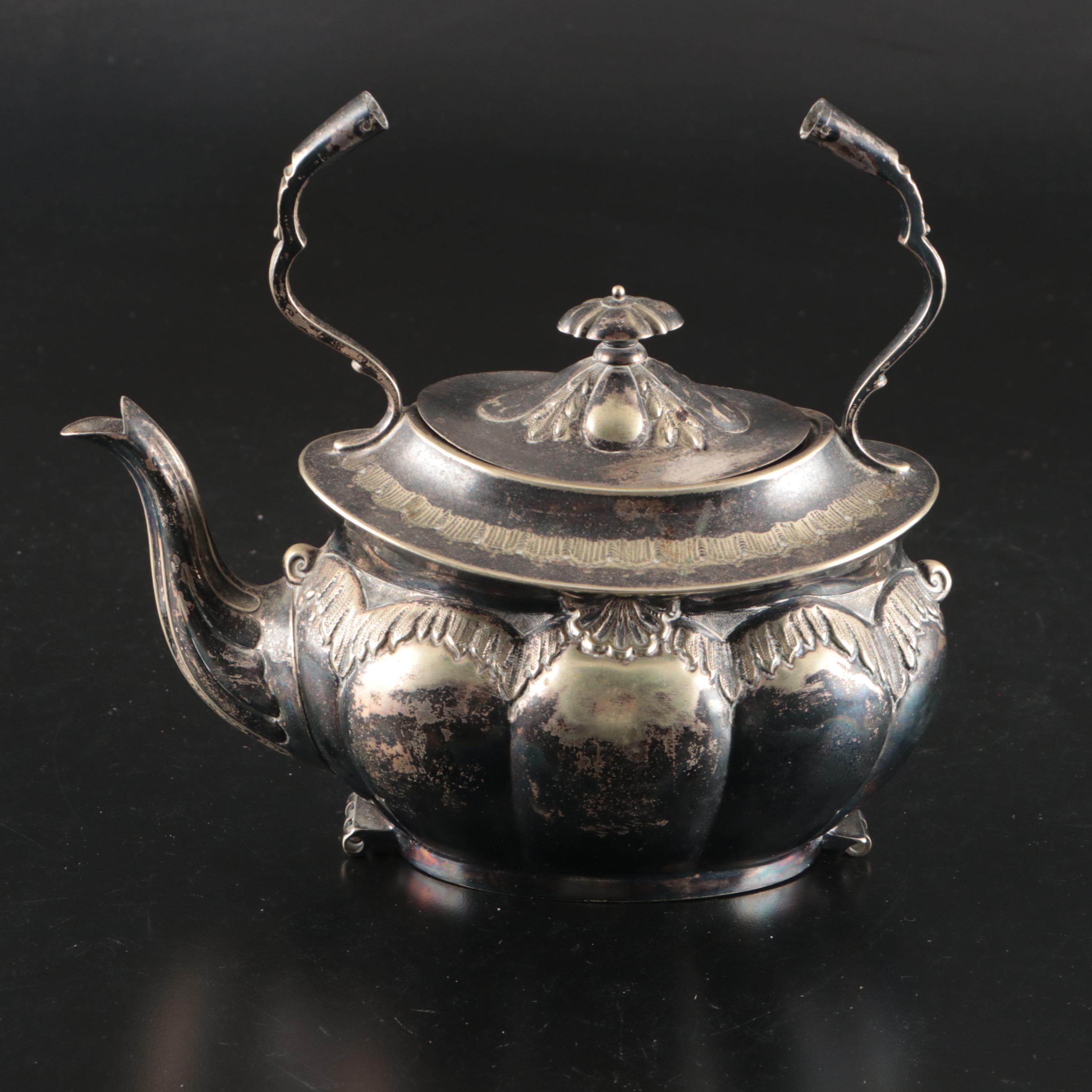 The Alex Clark Manufacturing Company Welbeck Plate Kettle on Stand, 1898-1912