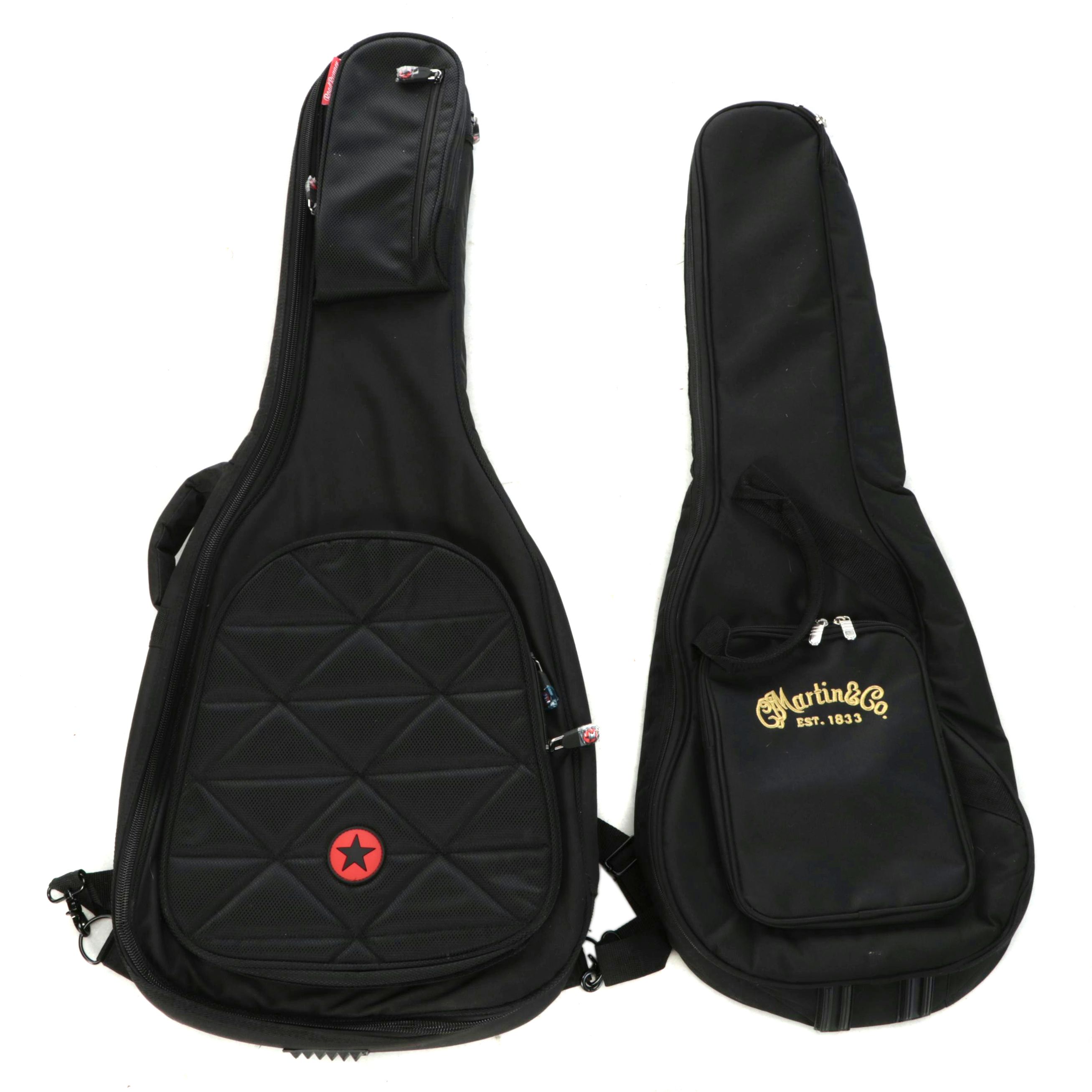 Martin & Co. and Road Runner Nylon Guitar Gig Bags