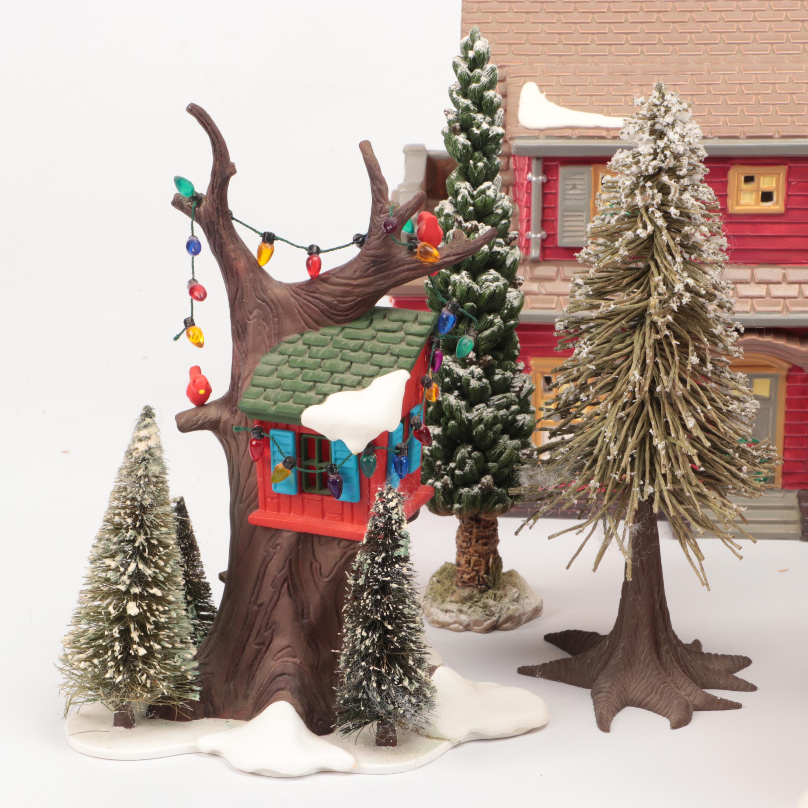 Department 56 "Christmas Barn Dance" and More Snow Village Decor