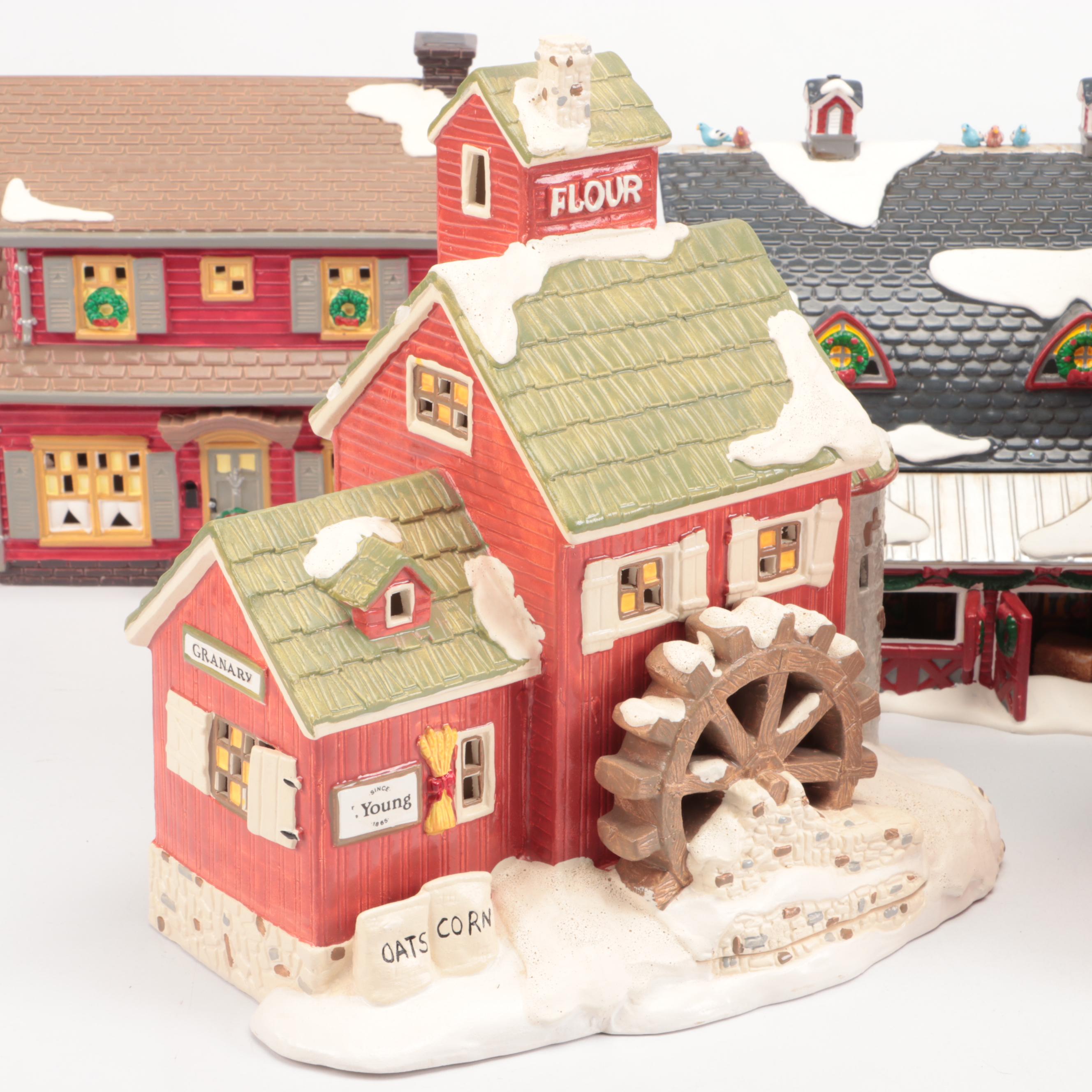 Department 56 "Christmas Barn Dance" and More Snow Village Decor
