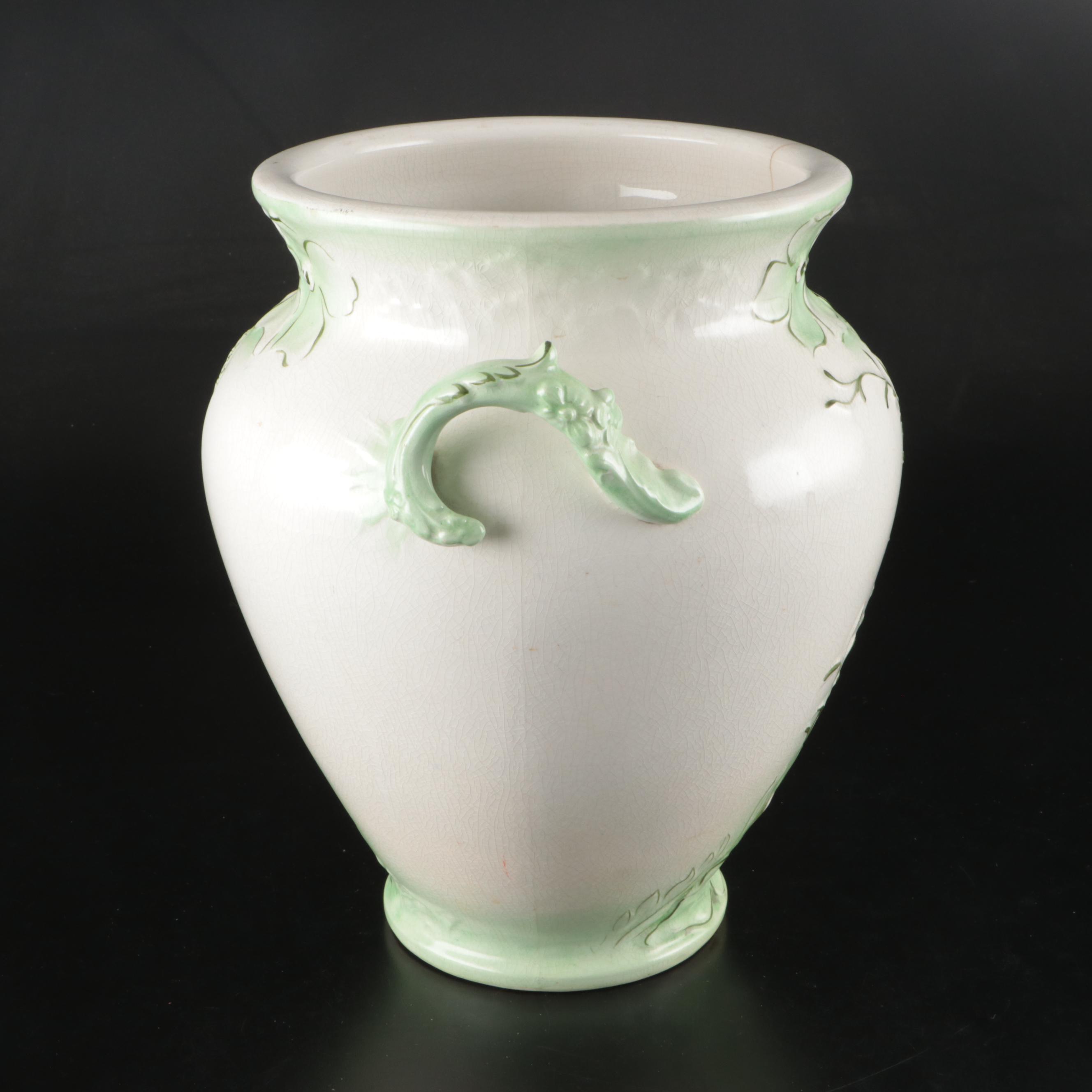 Wheeling Pottery La Belle China Vase, Early 20th Century