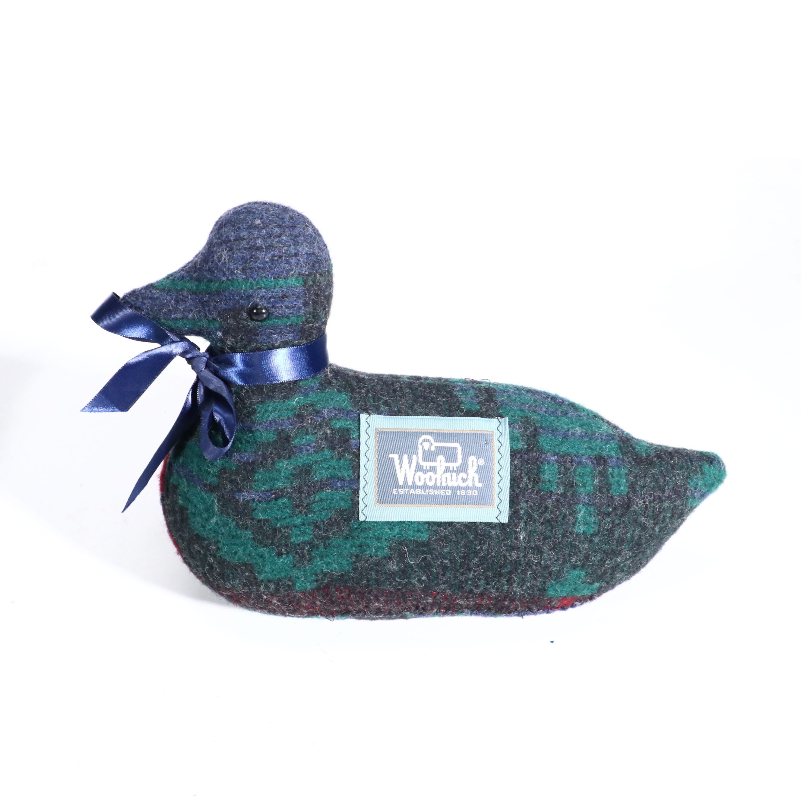 Ralph Lauren Polo Red and Navy Cotton Throw Pillows with Woolrich Duck