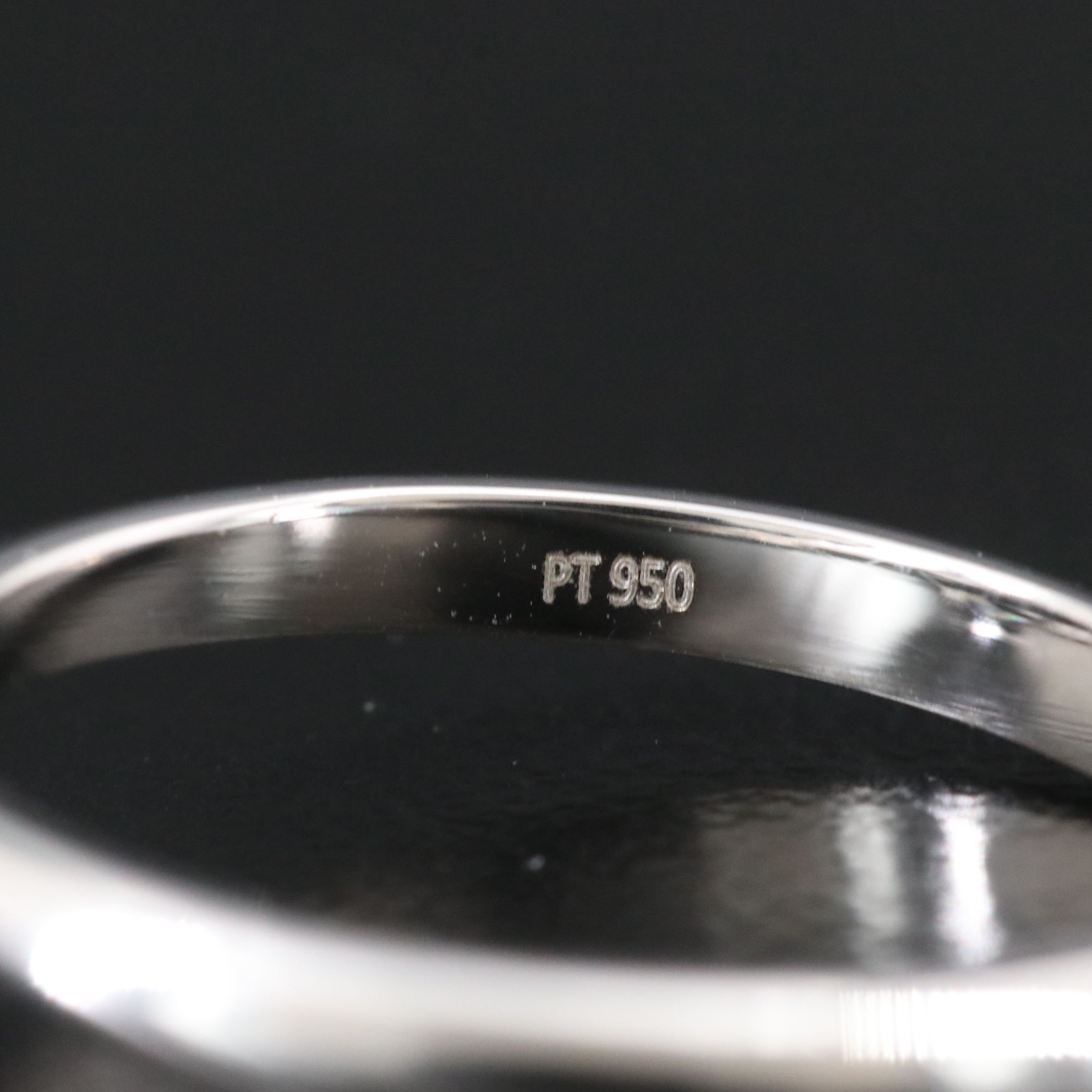 Platinum 3.10 CT Lab Grown Diamond Solitaire Ring with IGI Report