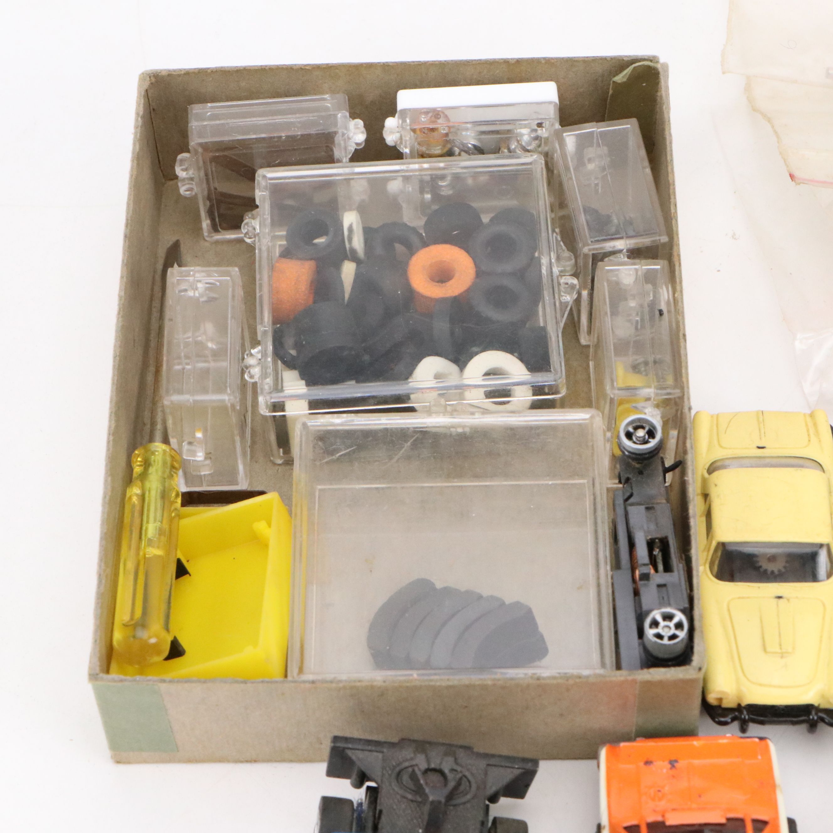 Aurora Thunder Jet 500, Ideal with Other Slot Cars and Parts