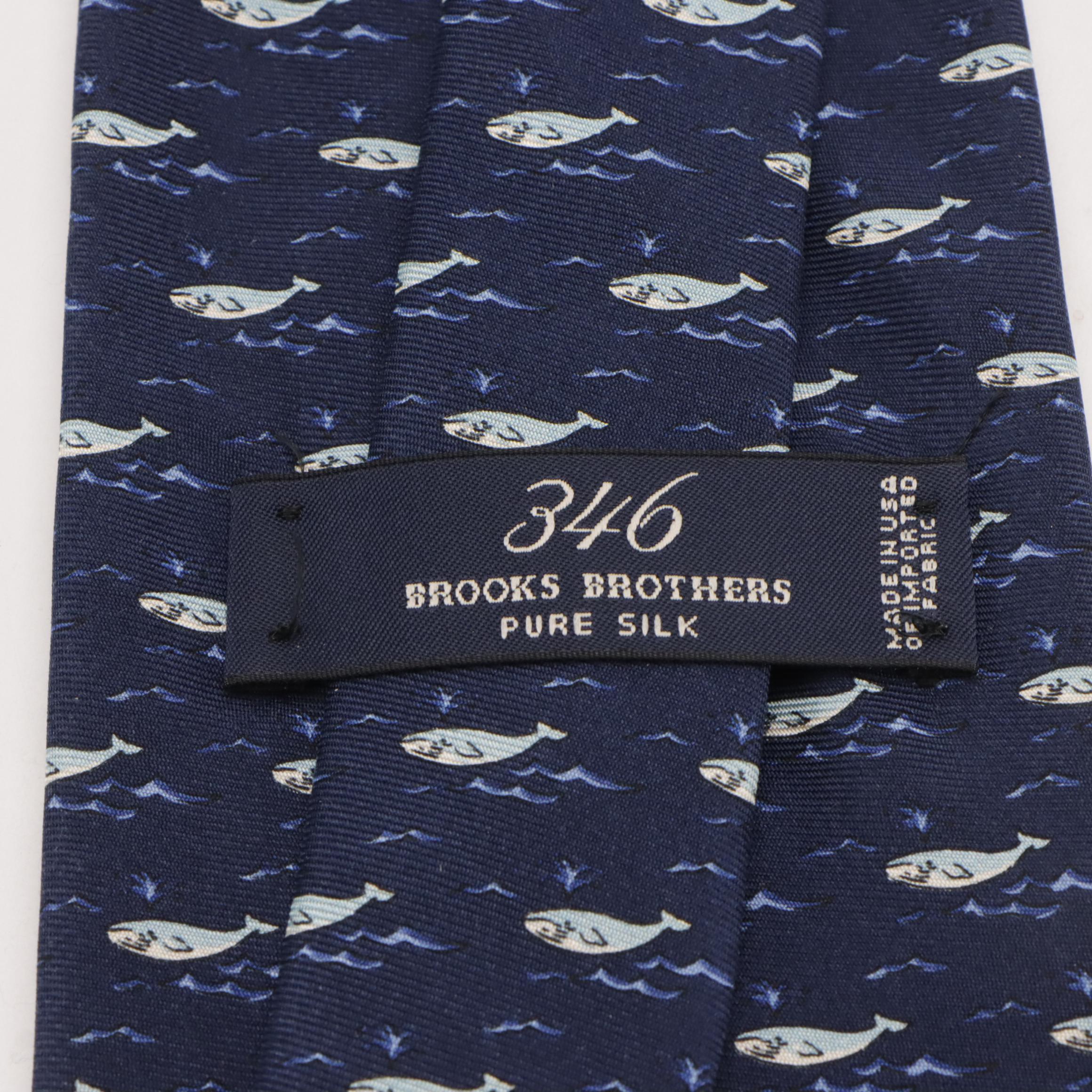 Men's Silk Printed Neckties from Banana Republic and Brooks Brothers