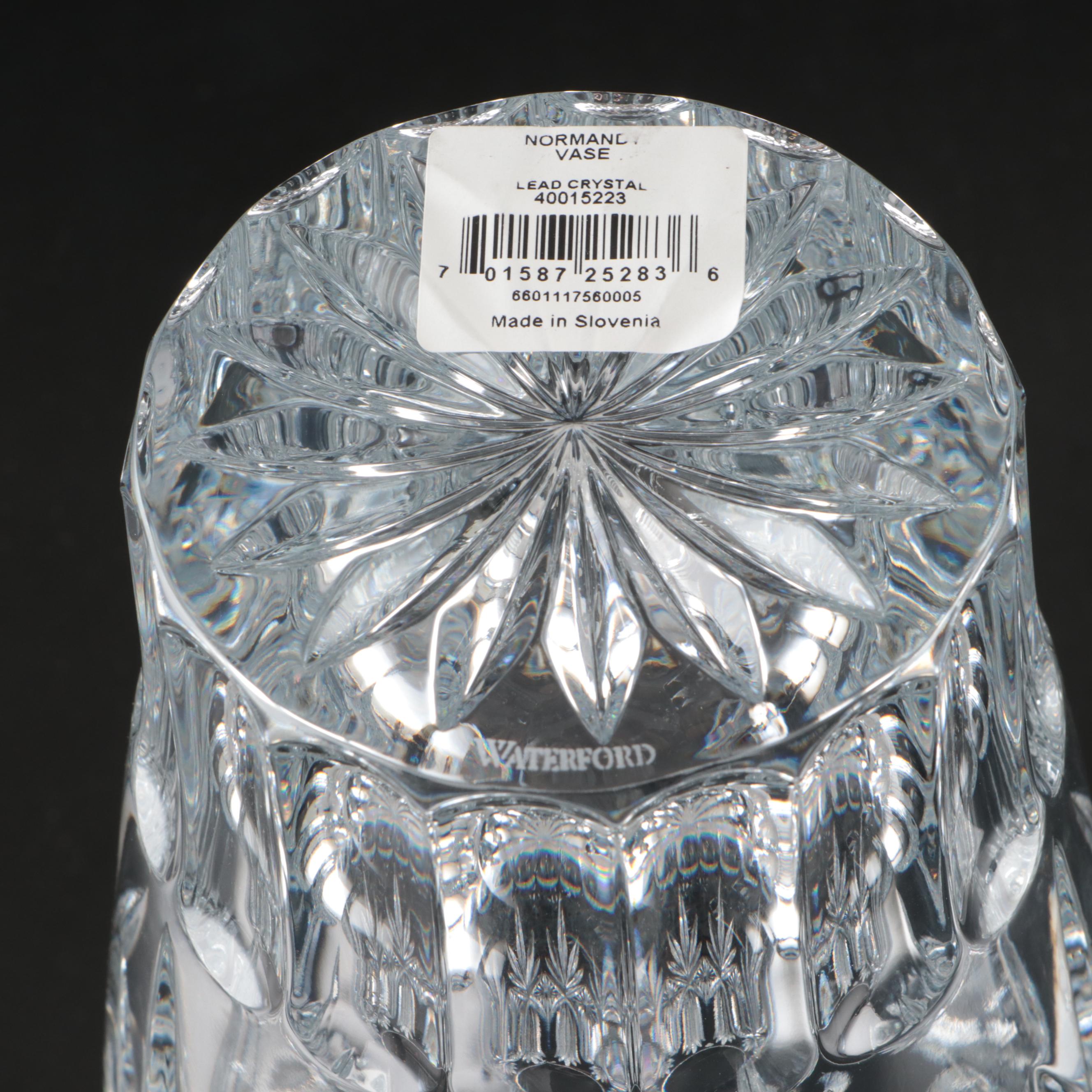 Waterford "Normandy" Crystal Vase
