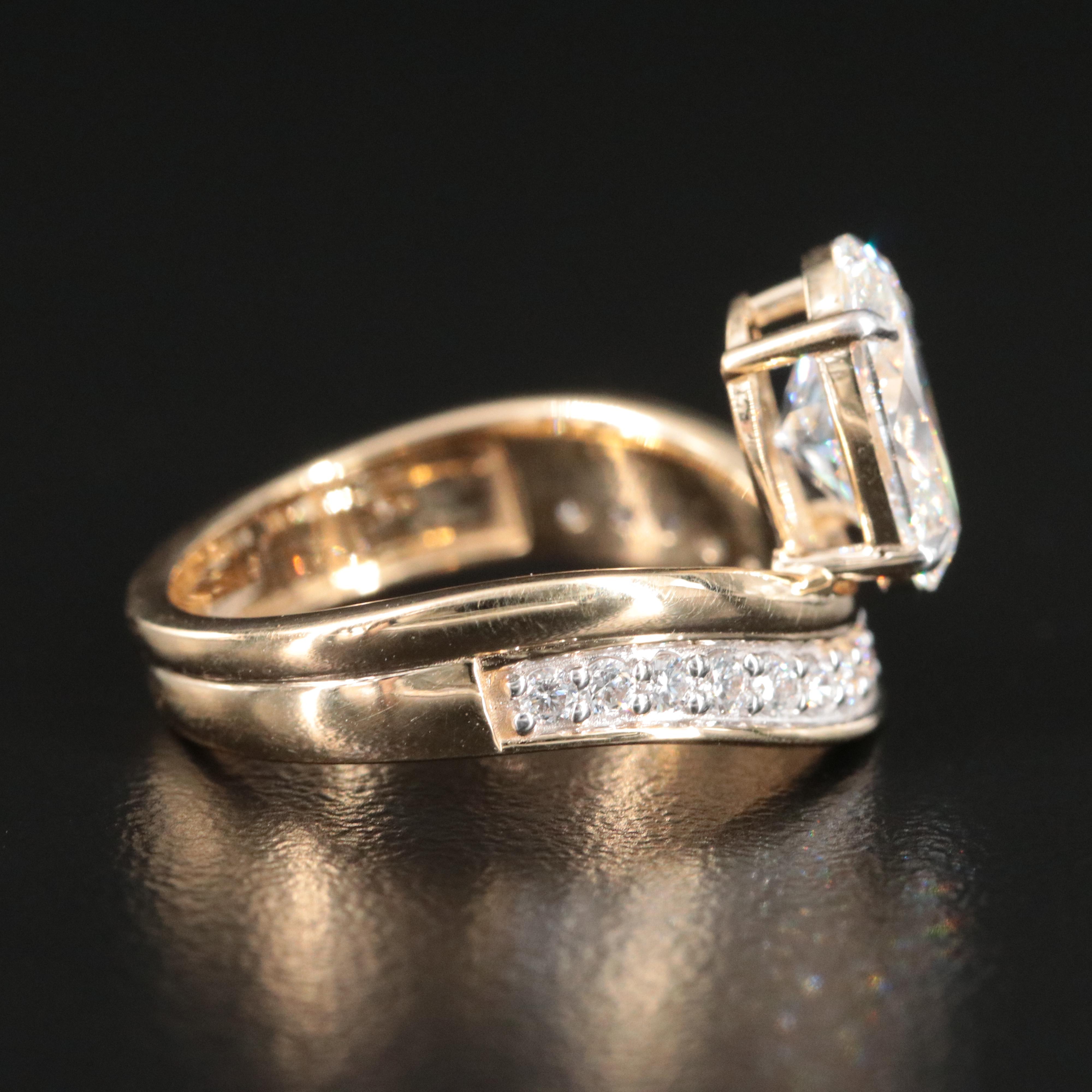 14K 2.29 CTW Lab Grown Diamond Ring with IGI Report