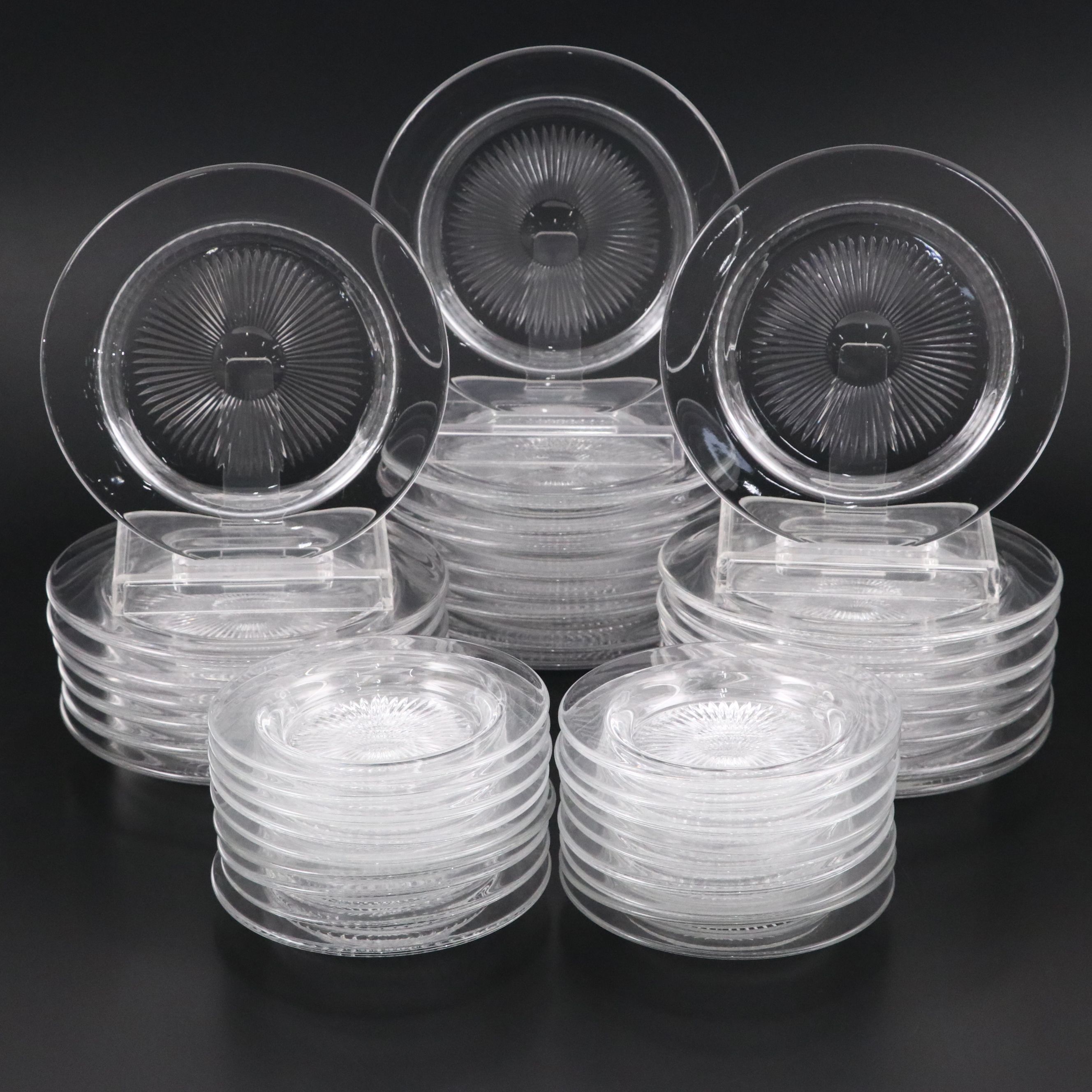 William Yeoward "Bunty" Crystal Plates