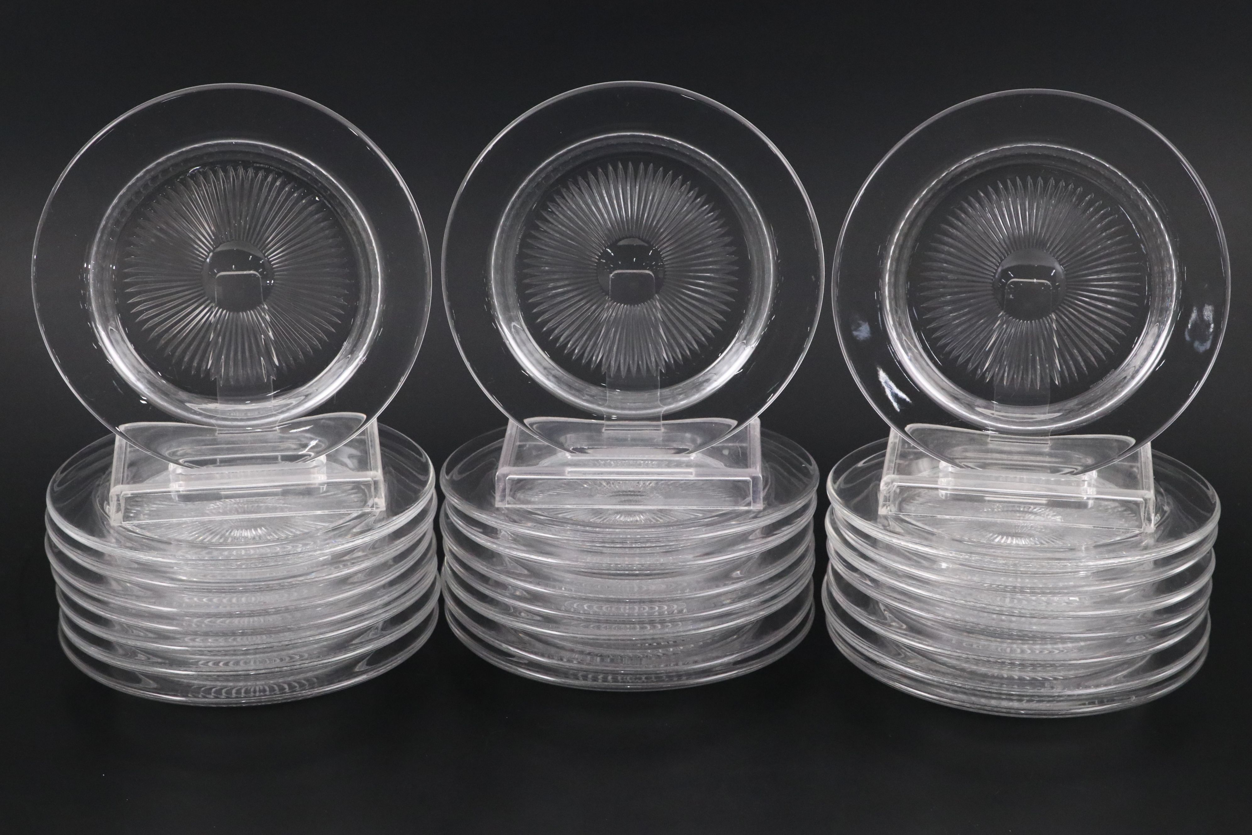 William Yeoward "Bunty" Crystal Plates