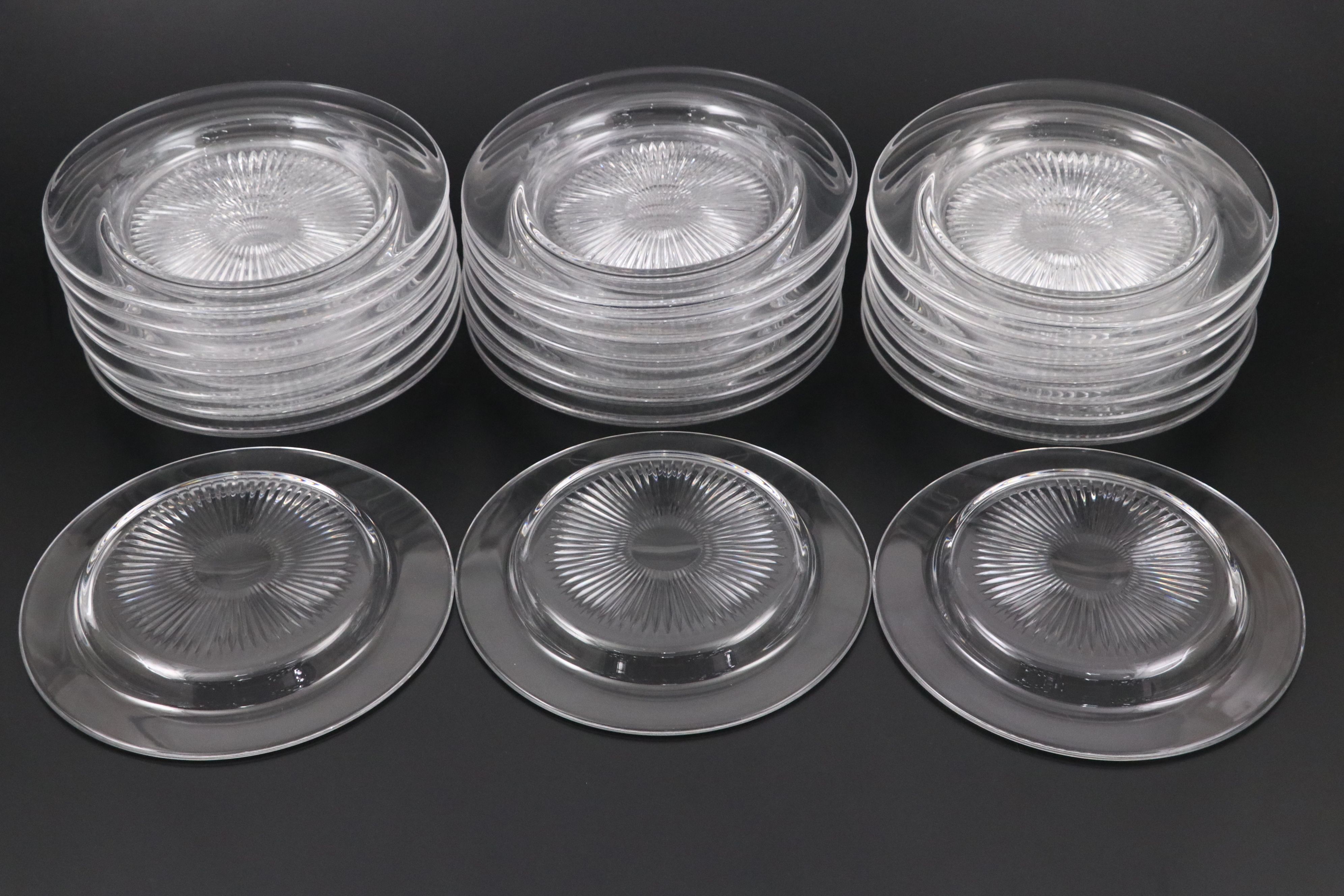 William Yeoward "Bunty" Crystal Plates