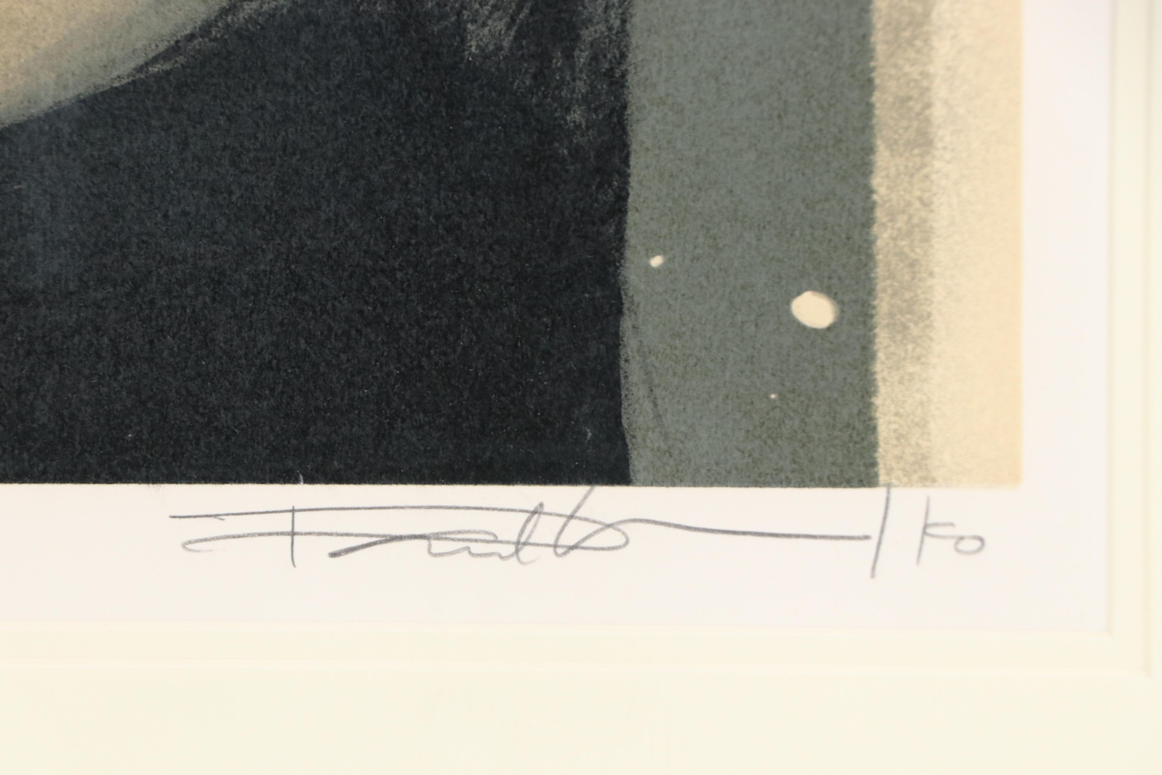 Paul Chelko Lithograph "Reflections," Circa 1980