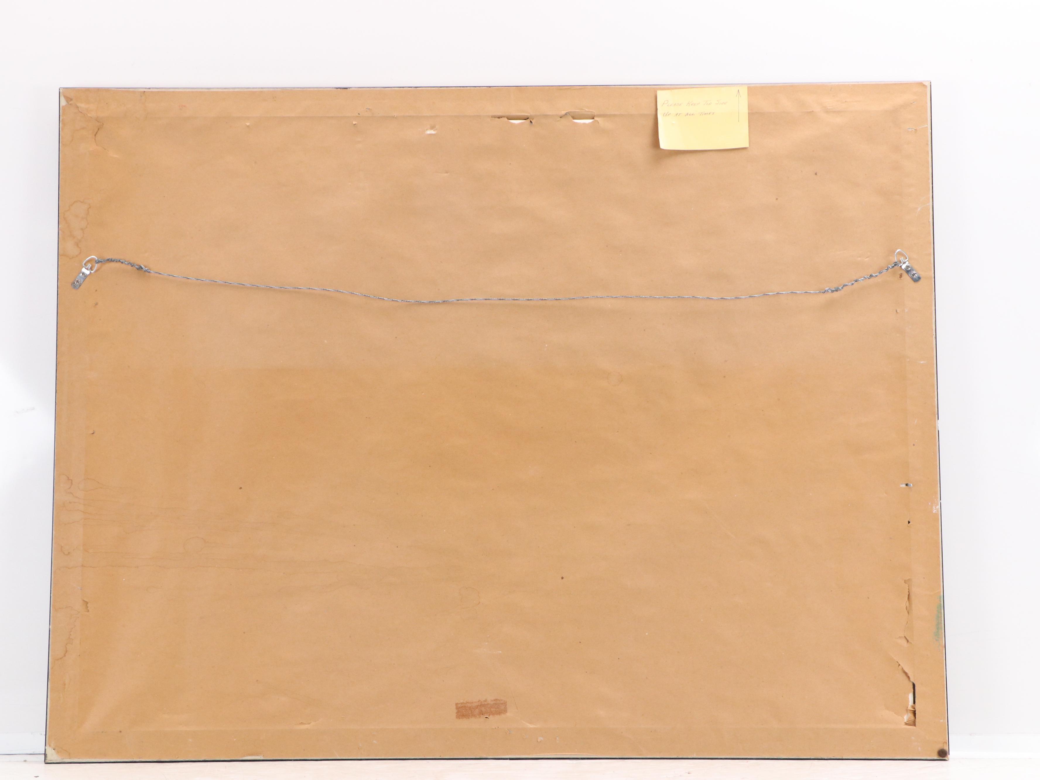 Paul Chelko Lithograph "Reflections," Circa 1980