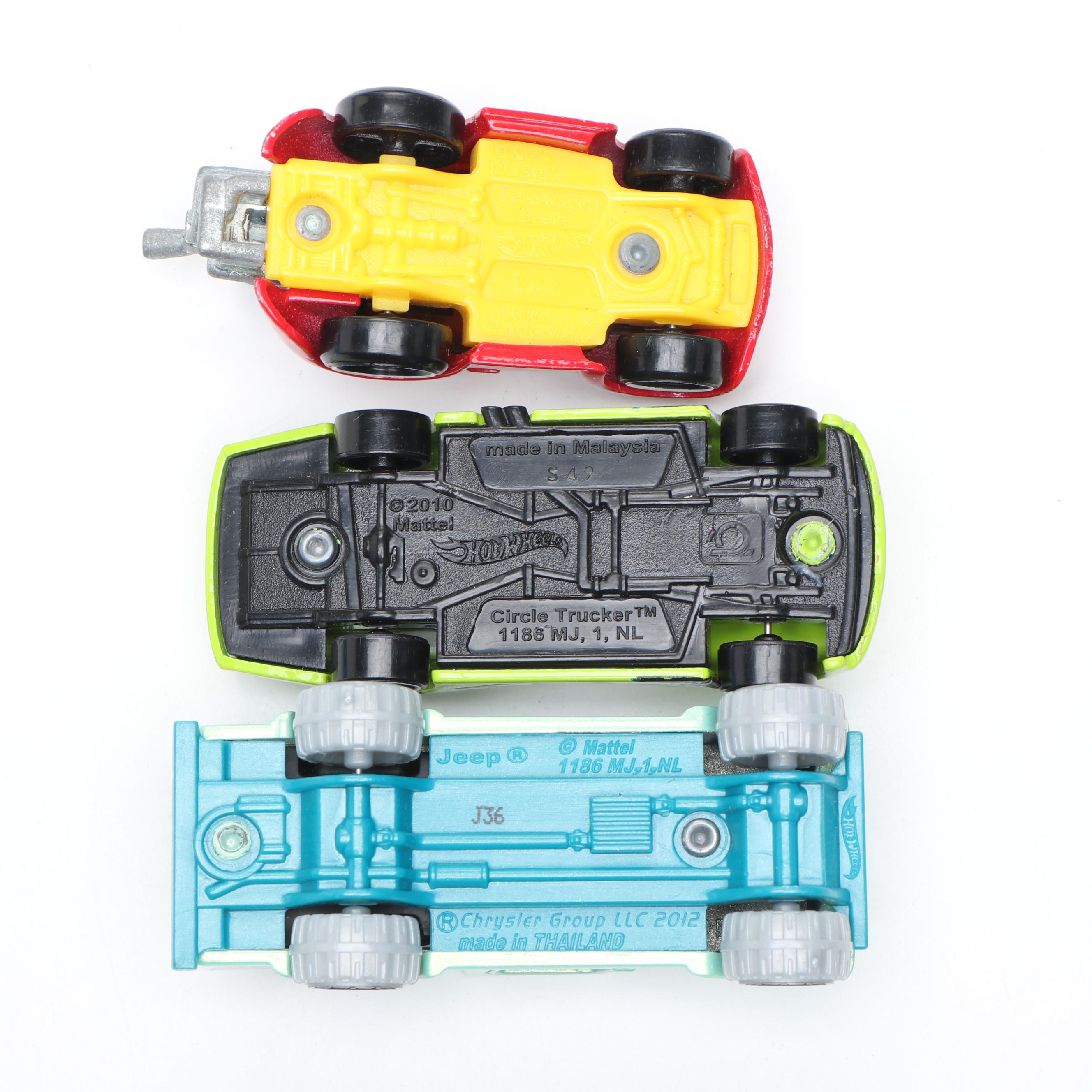 Hot Wheels "Firebird," "Circle Trucker" and More Toy Cars