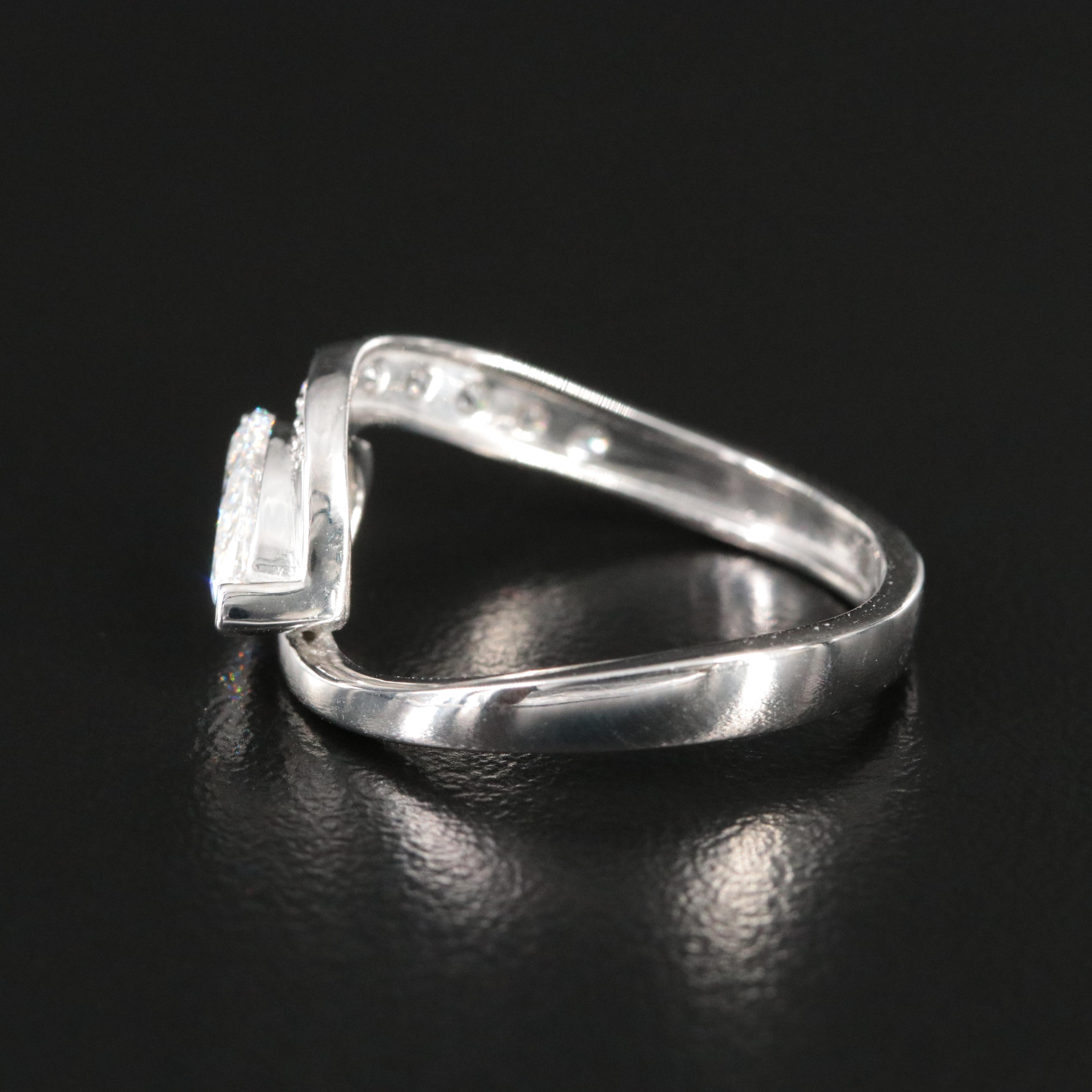Platinum 1.44 CTW Lab Grown Diamond Ring with IGI Report