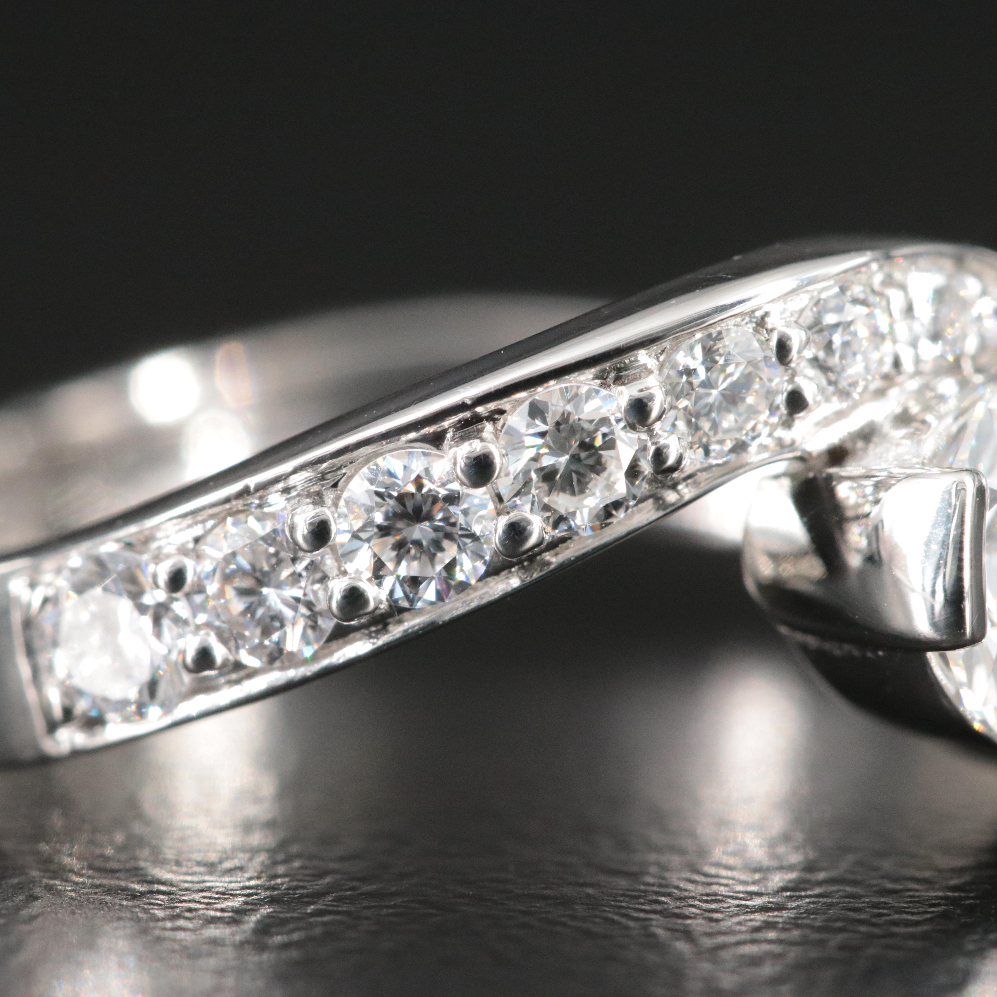 Platinum 1.44 CTW Lab Grown Diamond Ring with IGI Report