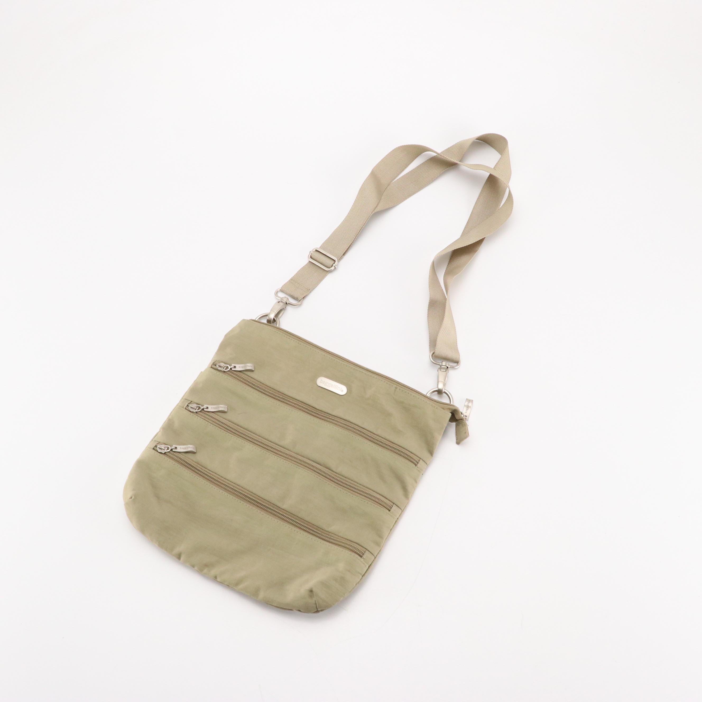 Baggagellini Three Pocket Crossbody Bags, Other Woven Two-Way Tote and Pouch