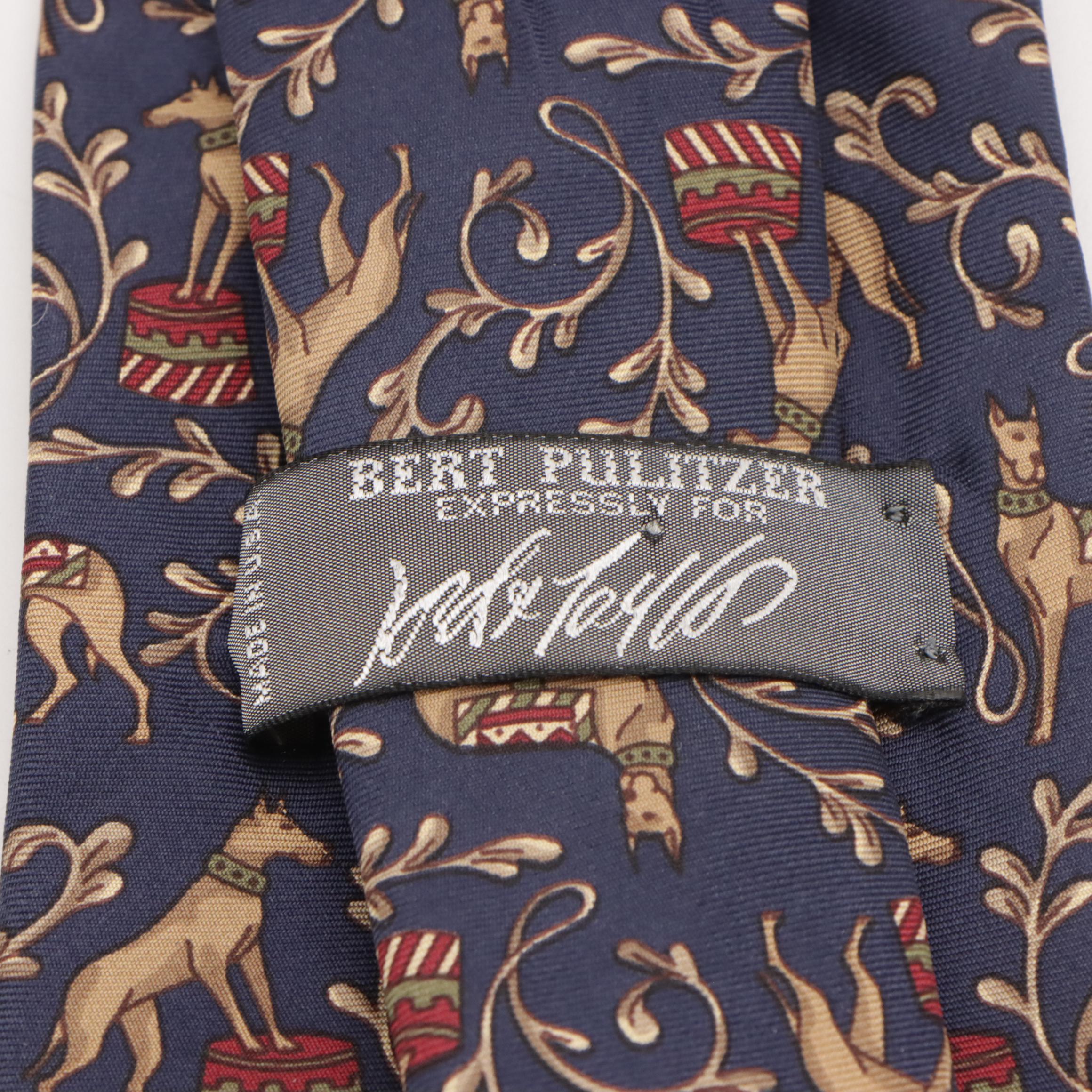 Saks Fifth Avenue, Façonnable, and More Vintage Patterned Silk Neckties