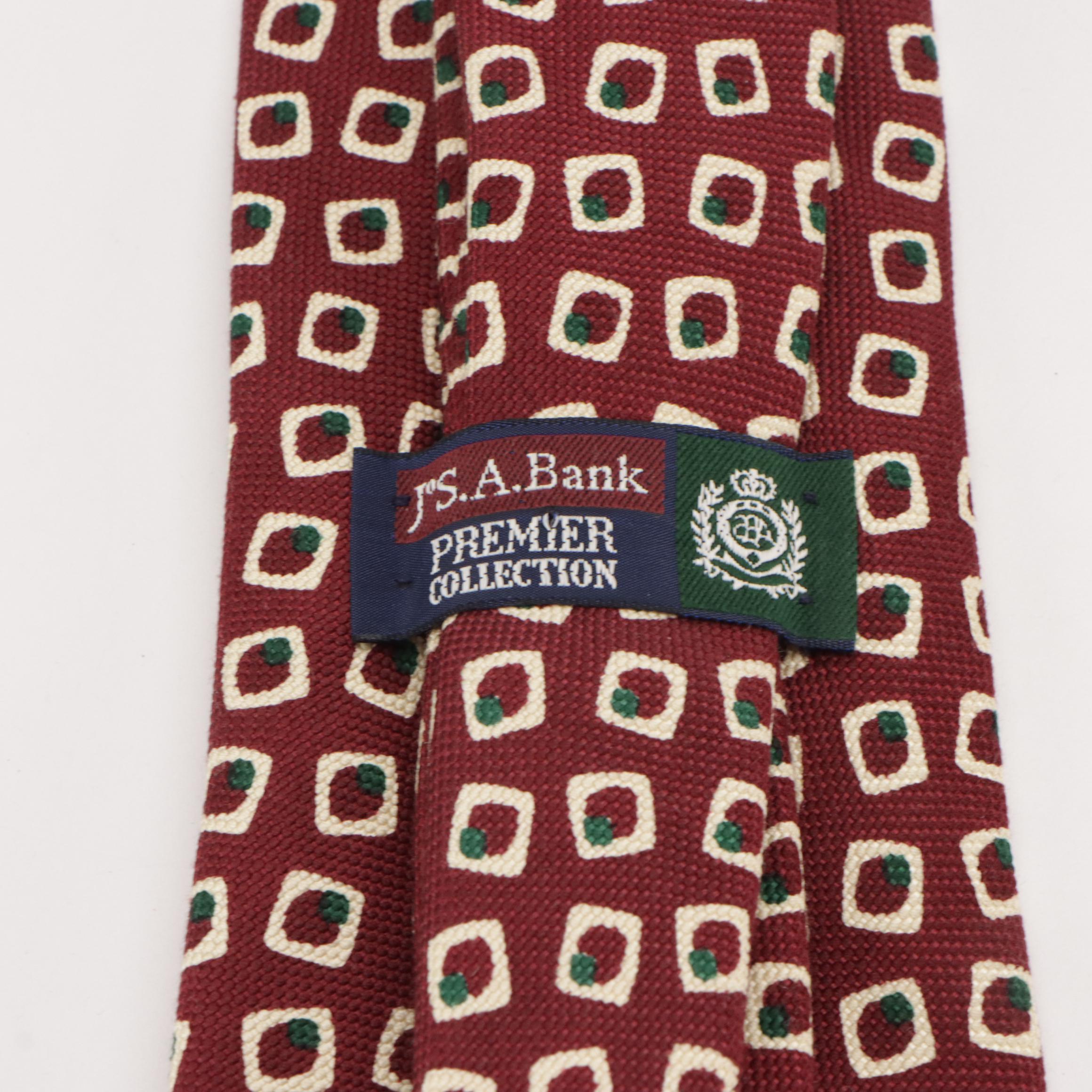 Saks Fifth Avenue, Façonnable, and More Vintage Patterned Silk Neckties