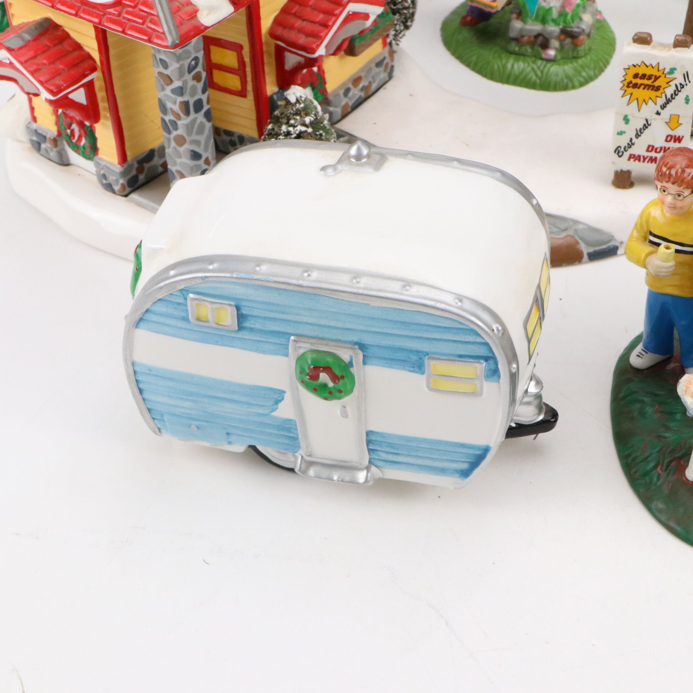 Department 56 "Village Resort" and More Snow Village Decor