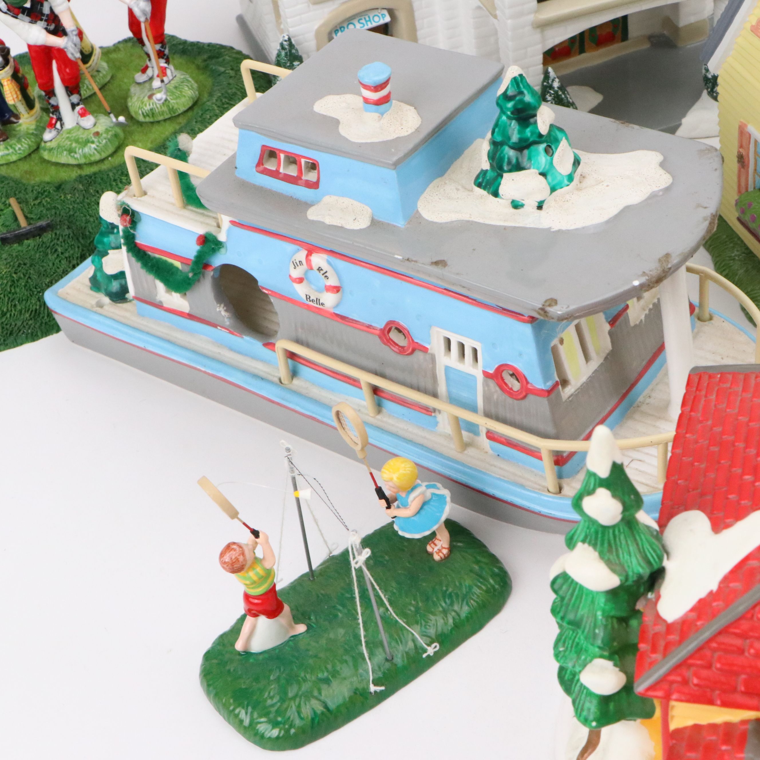 Department 56 "Village Resort" and More Snow Village Decor