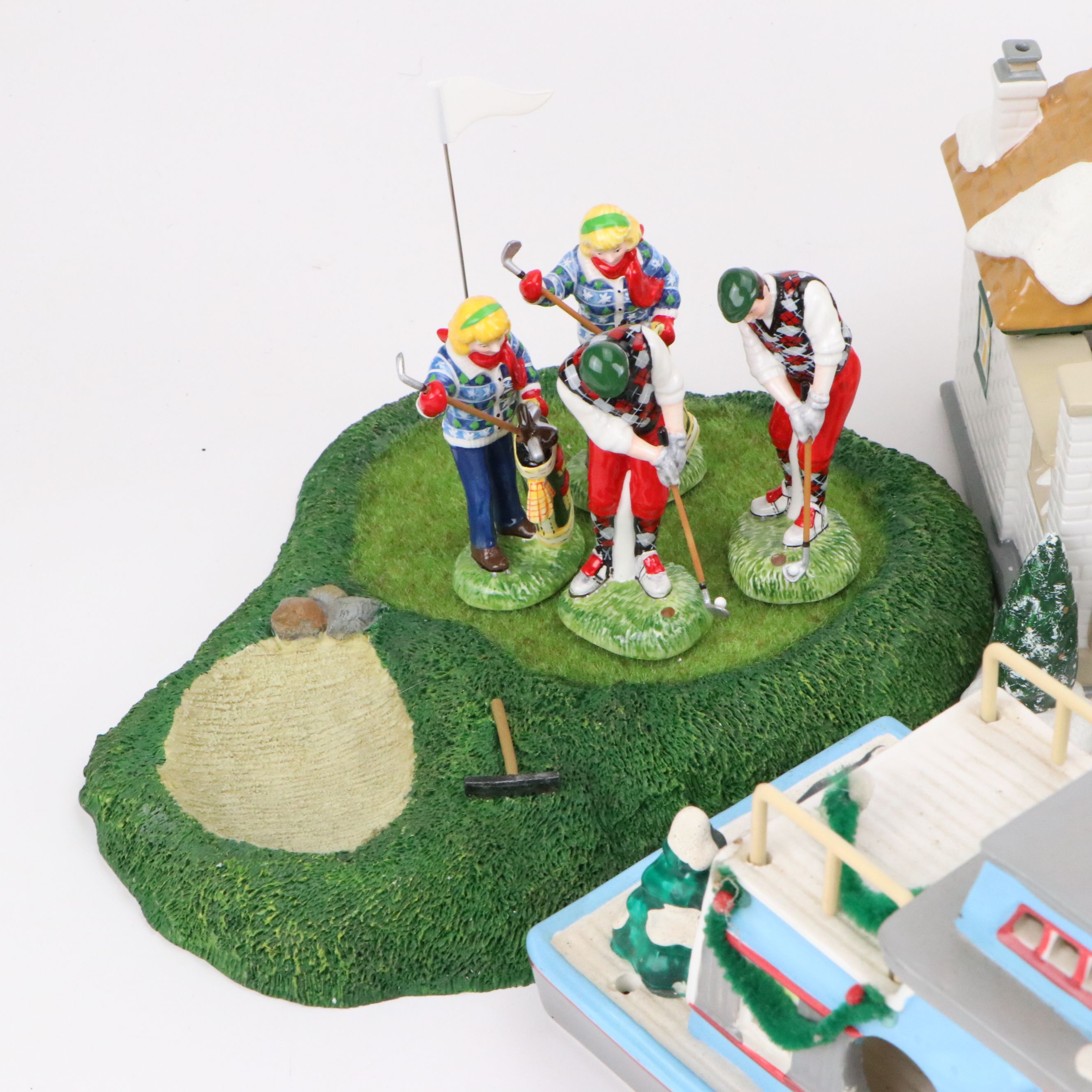 Department 56 "Village Resort" and More Snow Village Decor