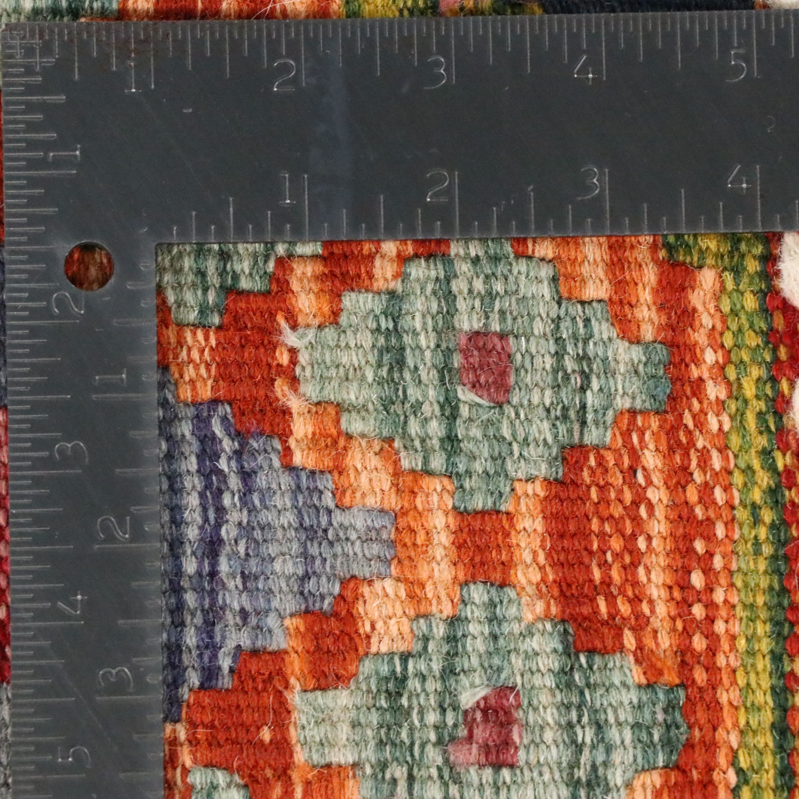 2'10 x 9'10 Handwoven Pakistani Kilim Carpet Runner