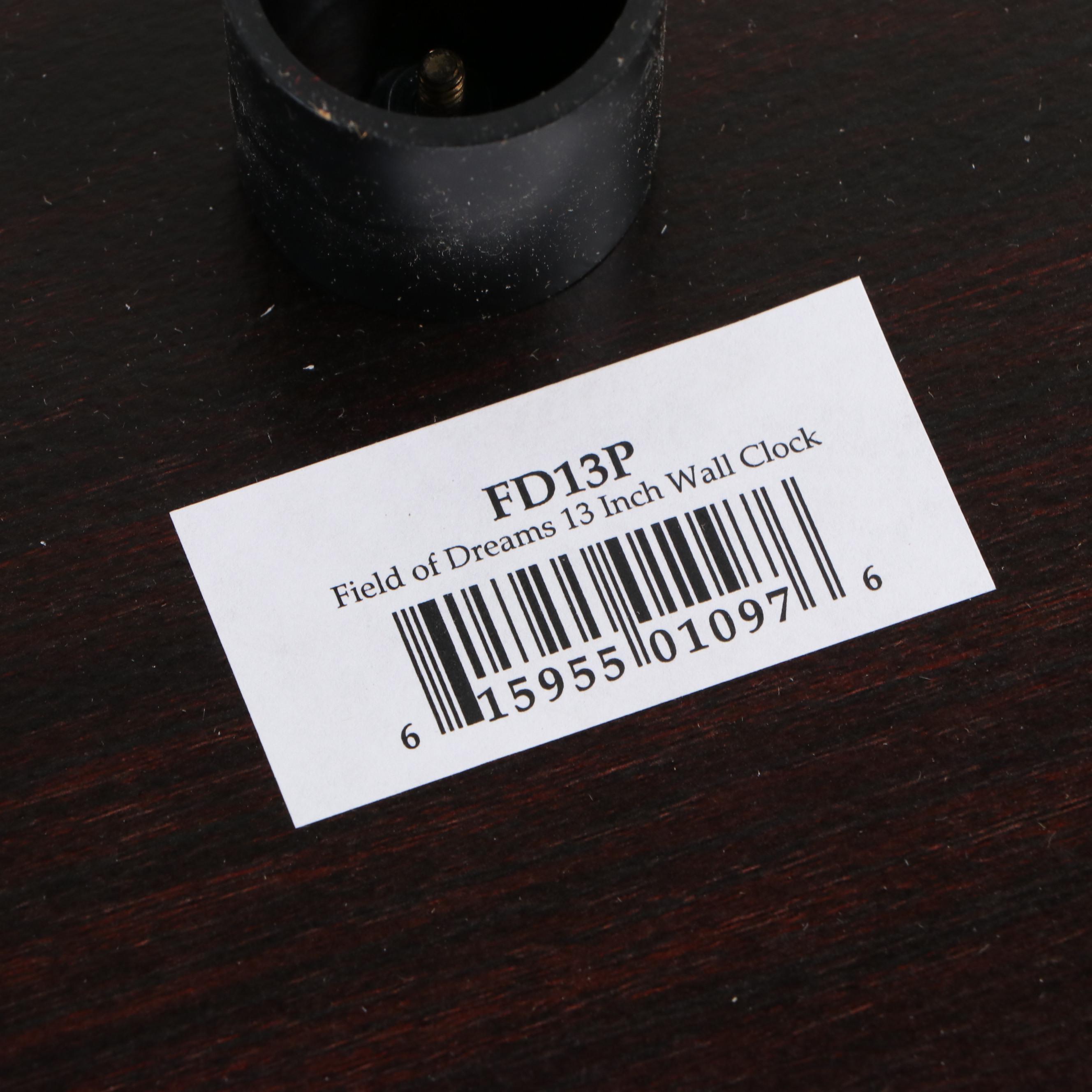 Timeworks American Football and "Field of Dreams" Pendulum Wall Clocks