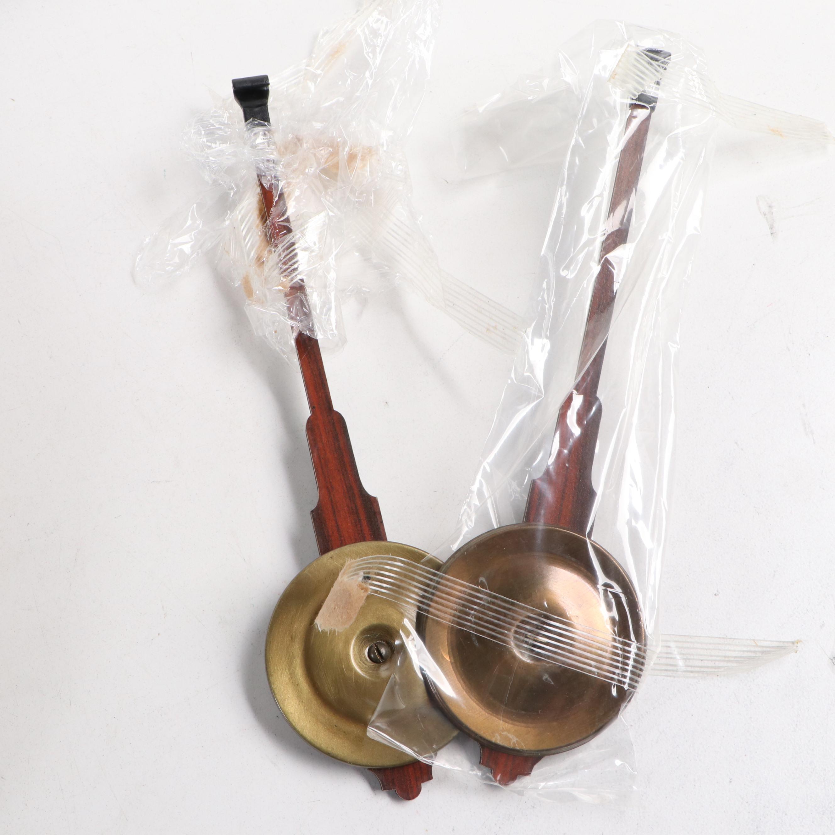 Timeworks American Football and "Field of Dreams" Pendulum Wall Clocks