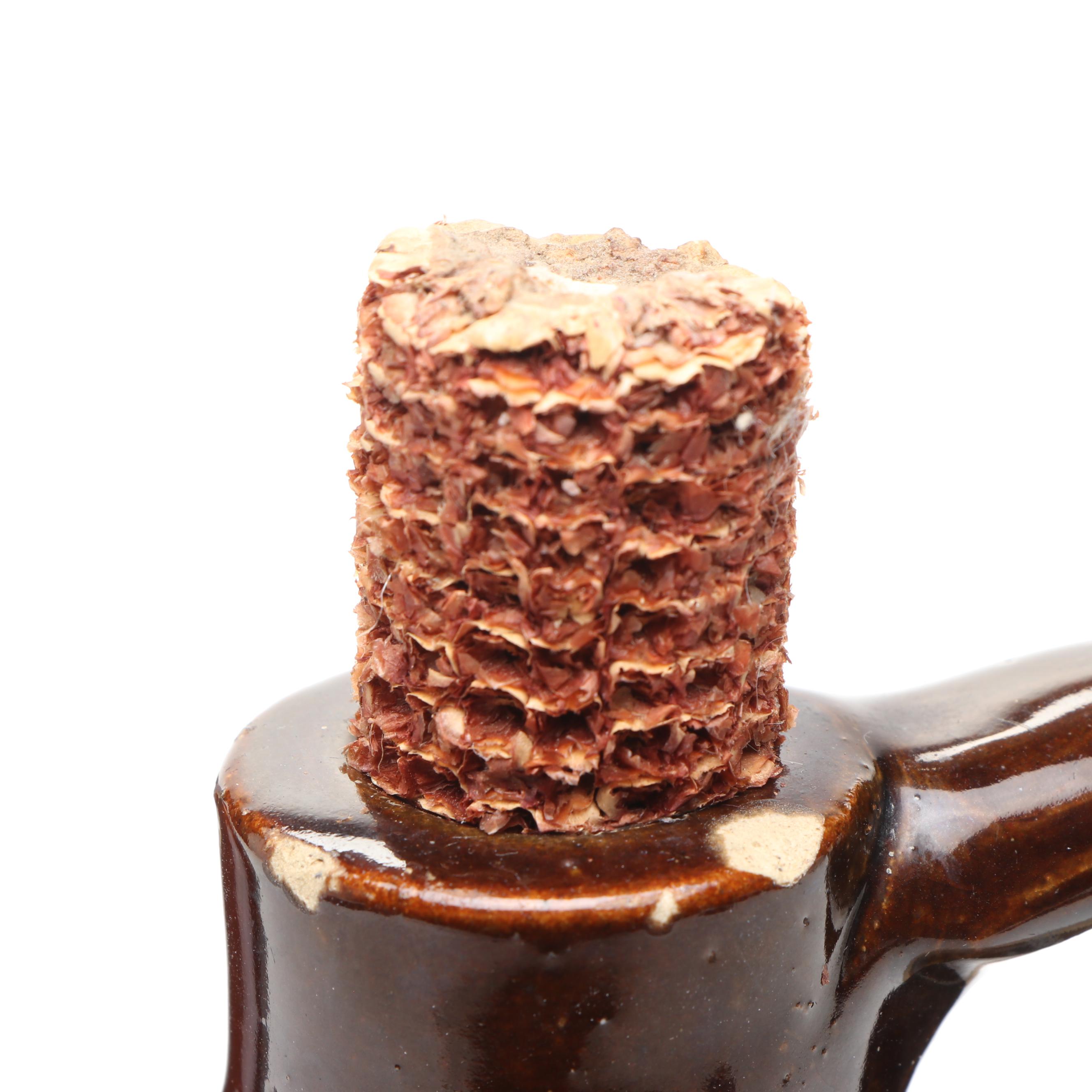 Stoneware Handled Jug with Ceramic Planter